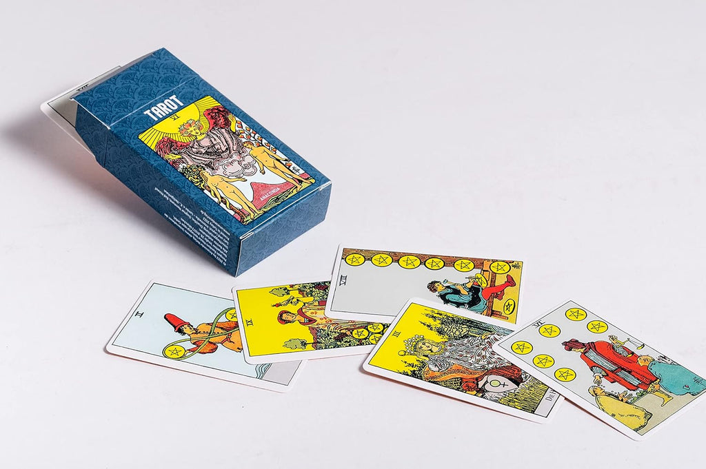 Tarot: Das klassische Jugendstil-Tarot auf Deutsch. Tarotkarten im praktischen Format. Spirituelles Tool für Persönlichkeitsentwicklung. Das Kult-Deck für Tarot-Einsteiger und Erfahrene im Kartenlegen