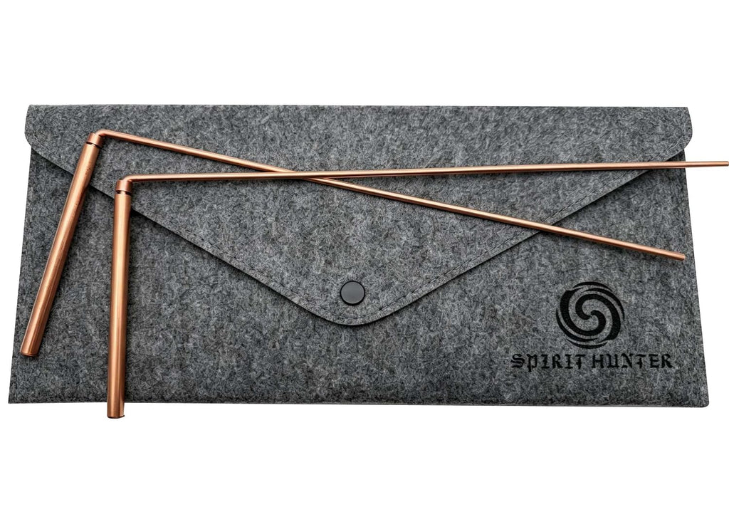 Spirit Hunter 99.9% Copper Dowsing Rod - Divining Rods 2PCS with Bag