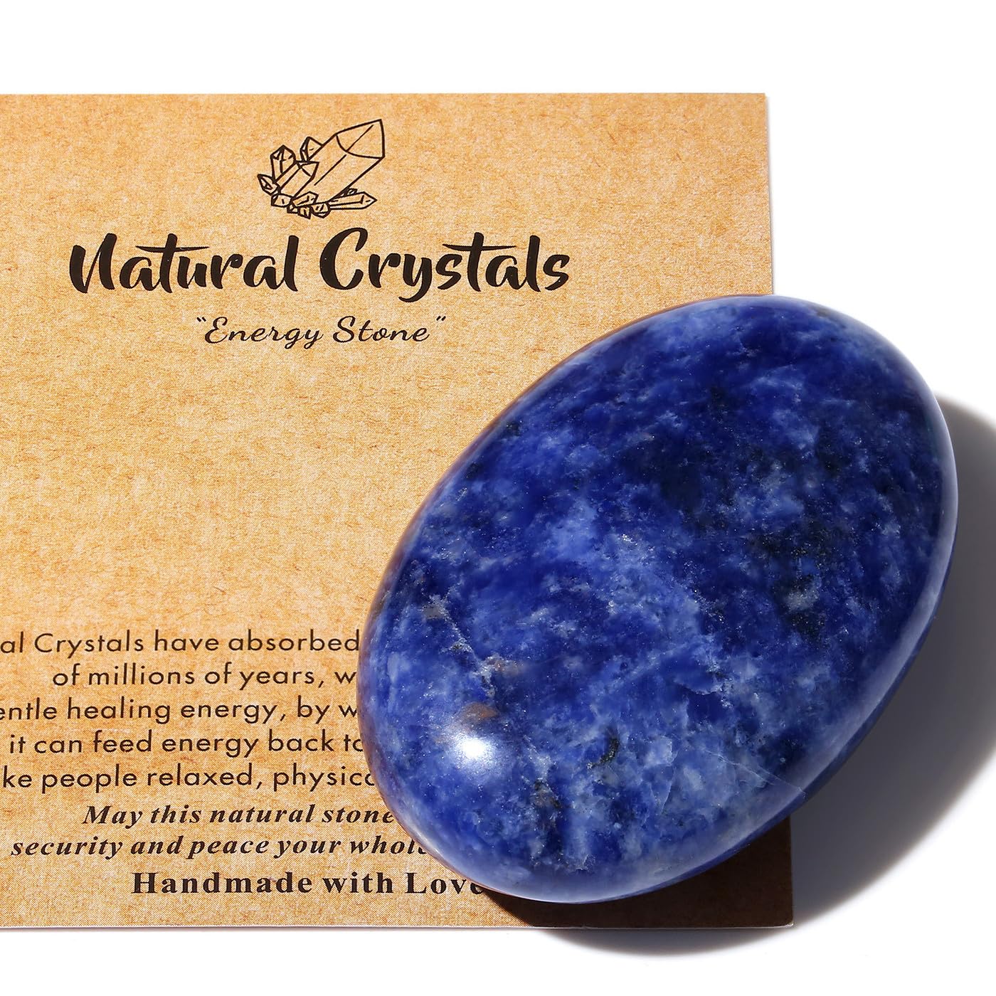 AWARDSEN 1 PCS 2.4" Amethyst Edelsteine Groß, Violett Kristall Oval Heilung Kristall für Reiki Heilung, Wiccan Lieferungen, Balancing Meditation Zubehör