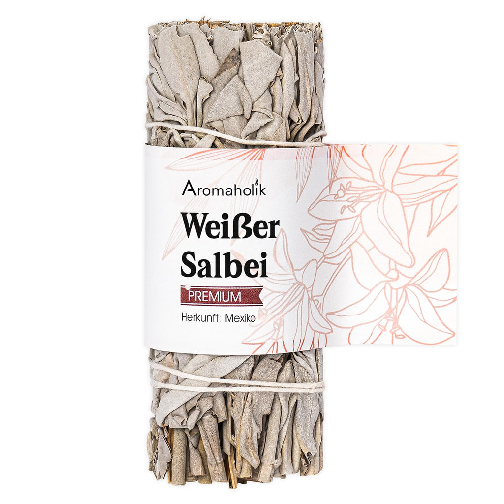 Cedar Incense 10 cm - Cedar Smudge Stick - 100% Natural, Hand-Tied 1 Bundle - Ideal for Meditation, Cleansing & Spiritual Rituals - Aromaholik