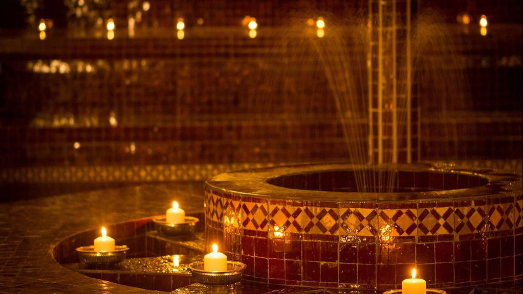 Tesori d'Oriente | Cremebad 'Hammam' | aromatisches Bad mit Argan-Öl und Orangenblüte | Körperpflege für die Badewanne | Ritual für Körper & Sinne | 500 ml