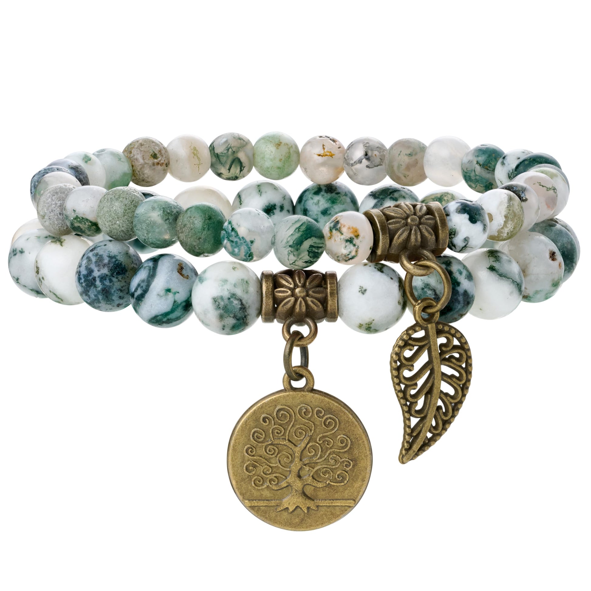 Farfume Chakra Armband Echte Steine, Echte Steine-Edelsteine Armband fur Damen