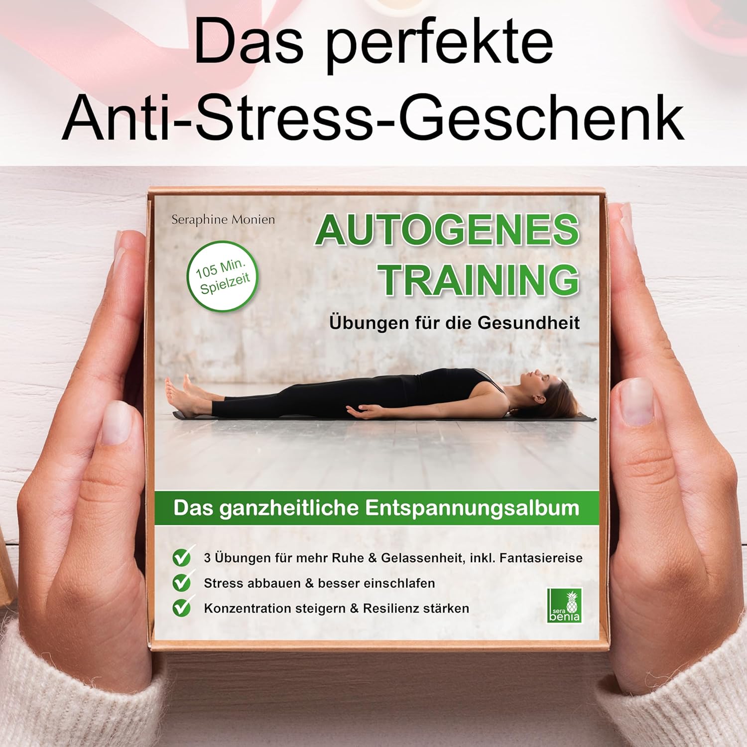 Autogenes Training | Übungen für die Gesundheit | 2 CDs | 3 Entspannungsübungen mit Entspannungsmusik {Tiefenentspannung, vegetatives Nervensystem beruhigen, Stressabbau, Konzentration steigern}