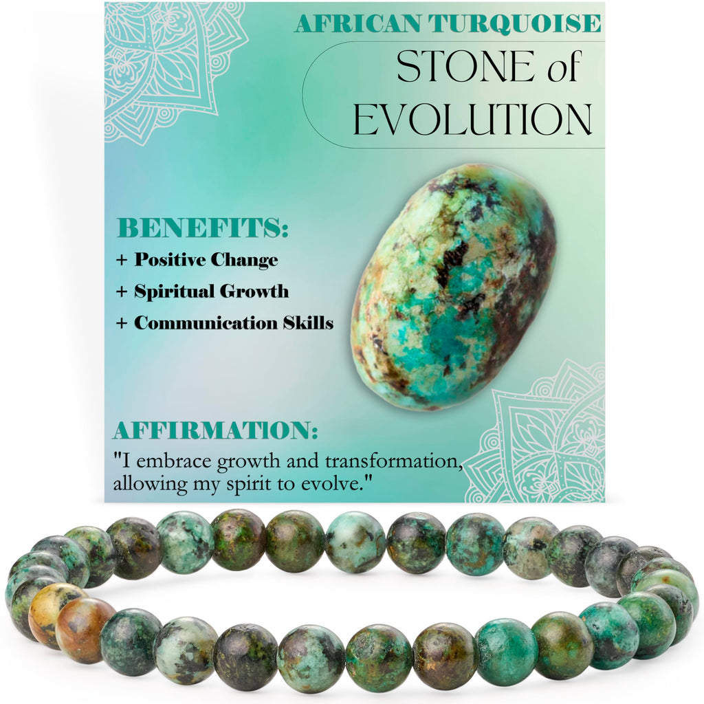 Bivei Pearl Bracelet for Women 6 mm Semi-Precious Stone Stretchy Elastic Jewellery Yoga Gifts
