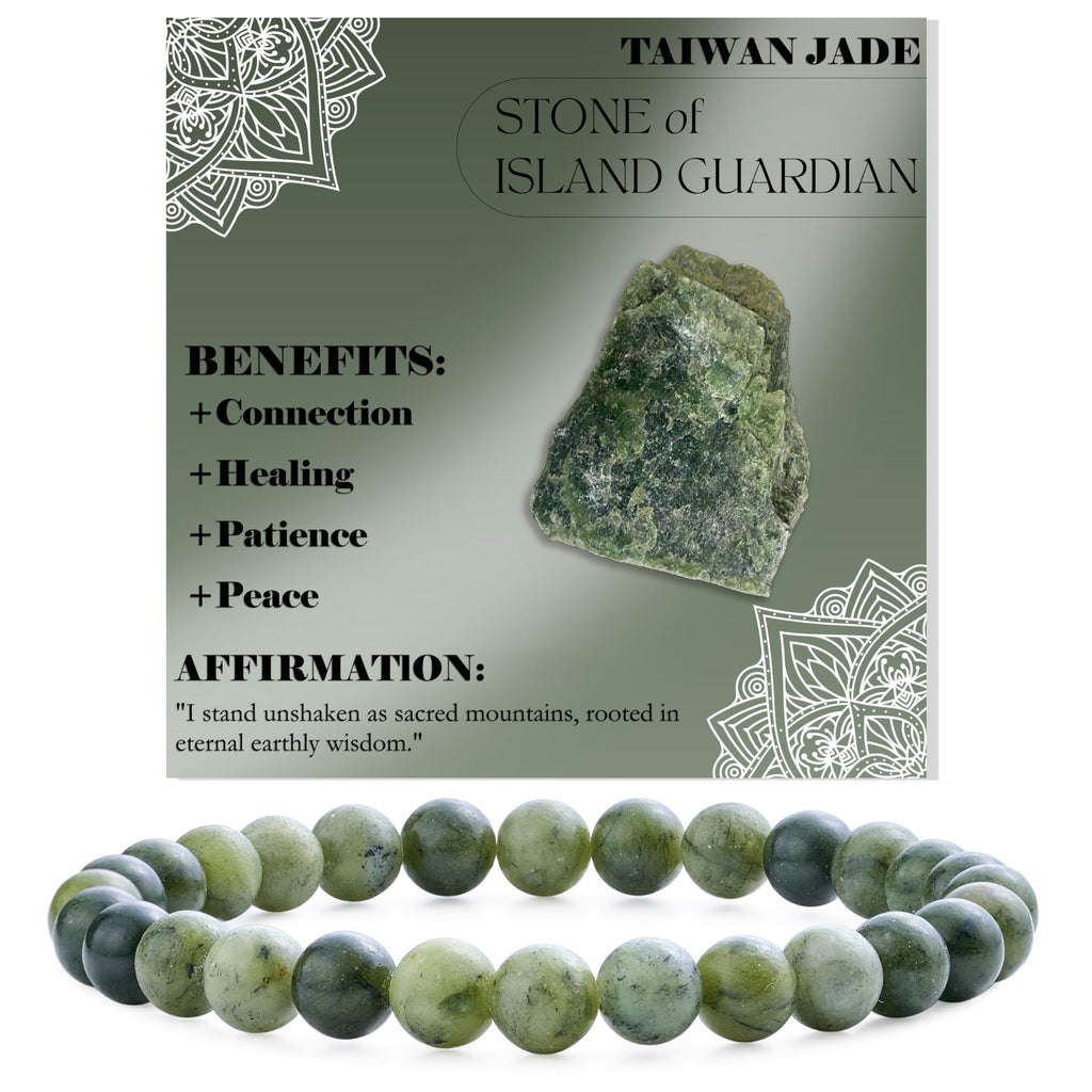 Bivei Pearl Bracelet for Women 6 mm Semi-Precious Stone Stretchy Elastic Jewellery Yoga Gifts