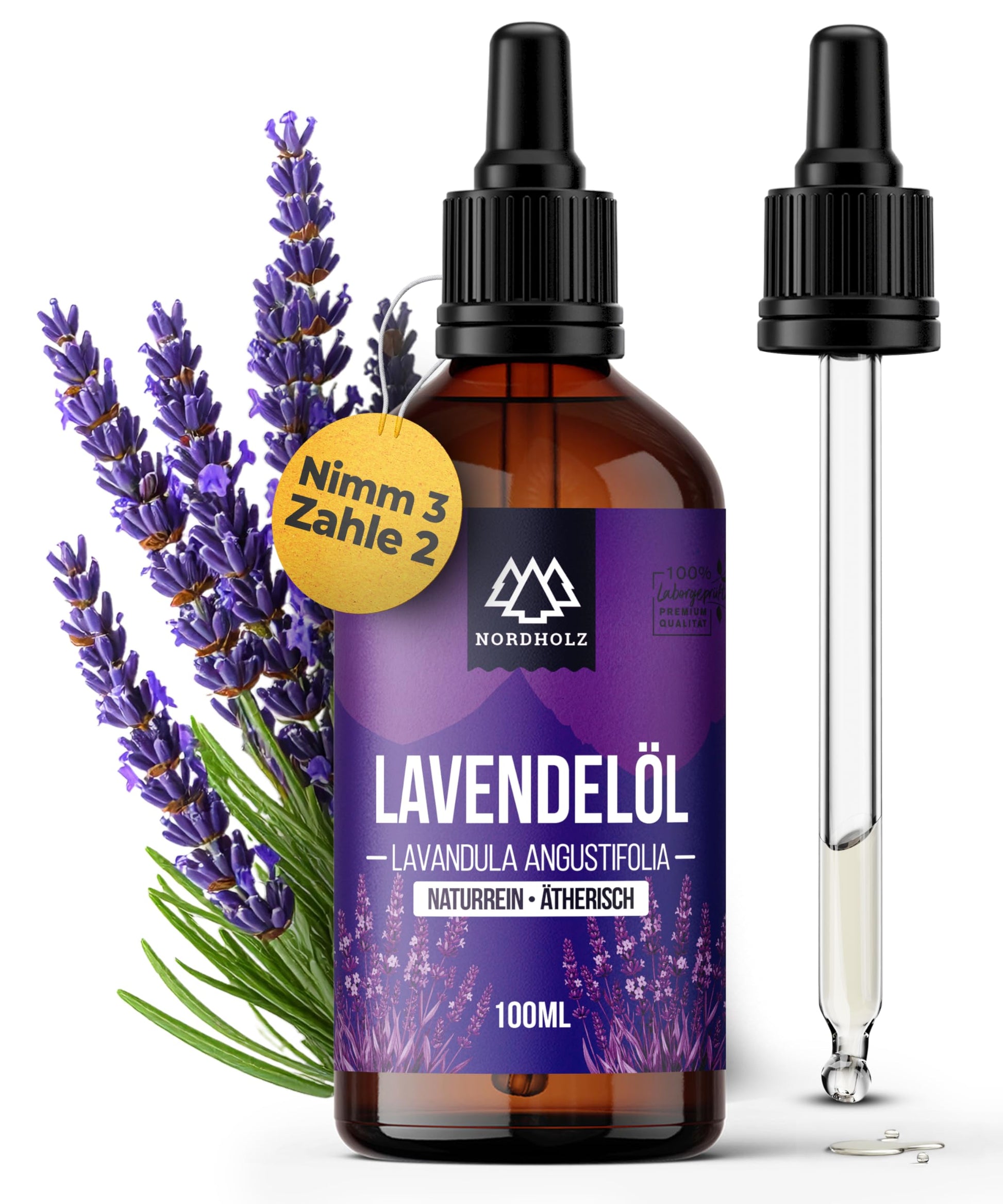 Cedarwood Oil [100% Natural] Woody & Warm - Pharmaceutical Quality Essential Cedar Oil from Gentle Distillation - Laboratory Tested - For Sauna, Diffuser & Aromatherapy