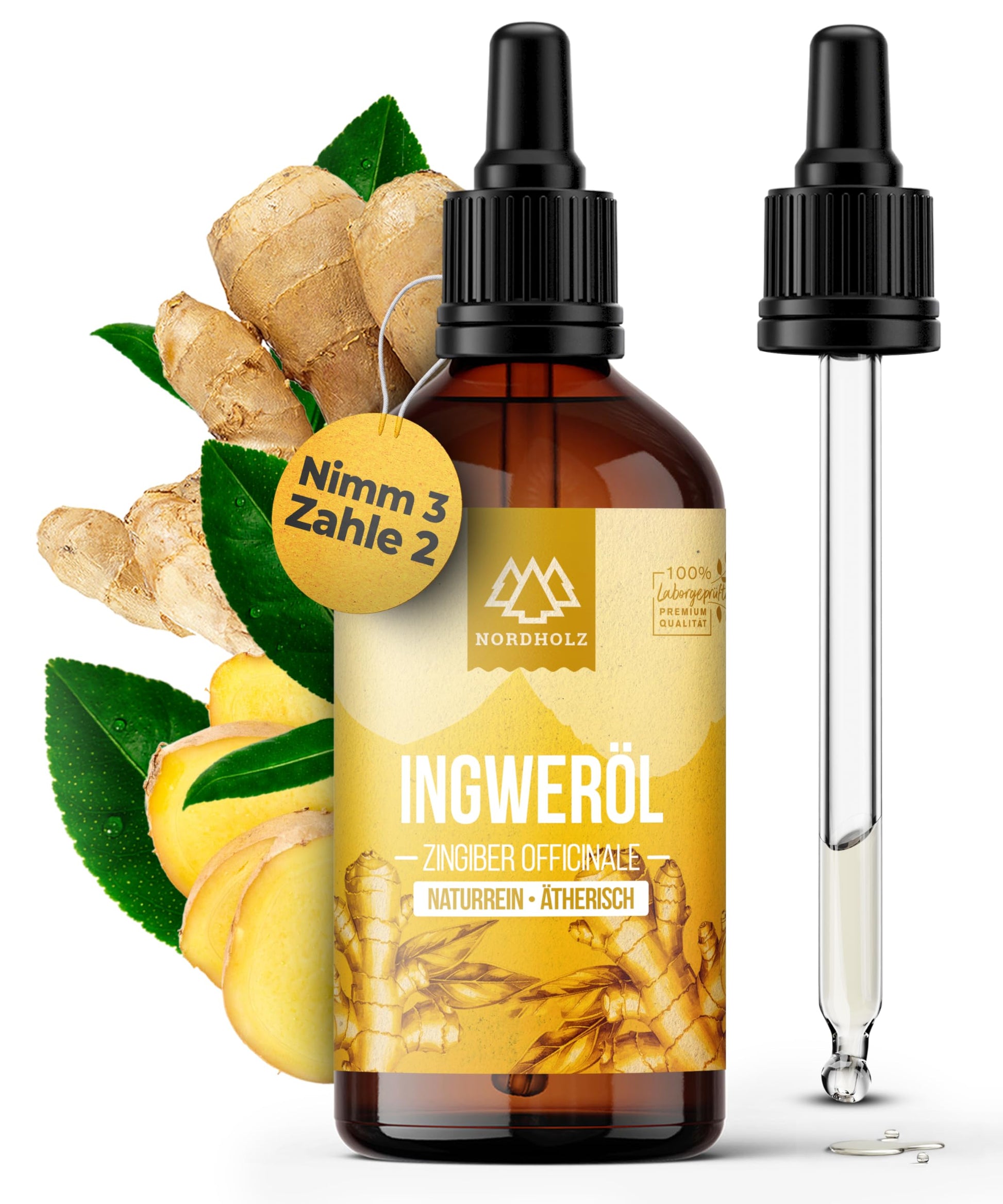 Cedarwood Oil [100% Natural] Woody & Warm - Pharmaceutical Quality Essential Cedar Oil from Gentle Distillation - Laboratory Tested - For Sauna, Diffuser & Aromatherapy