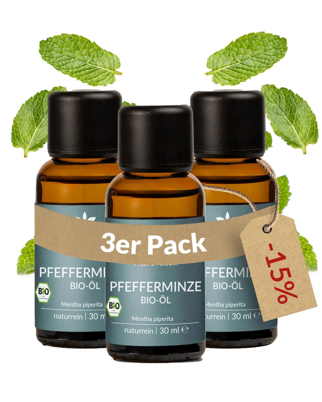 Heldengrün® BIO Orangenöl [100% NATURREIN] Kaltgepresst aus echten Orangen - Orangenöl zum Verzehr - Ätherisches Öl - Duftöl Orange Oil