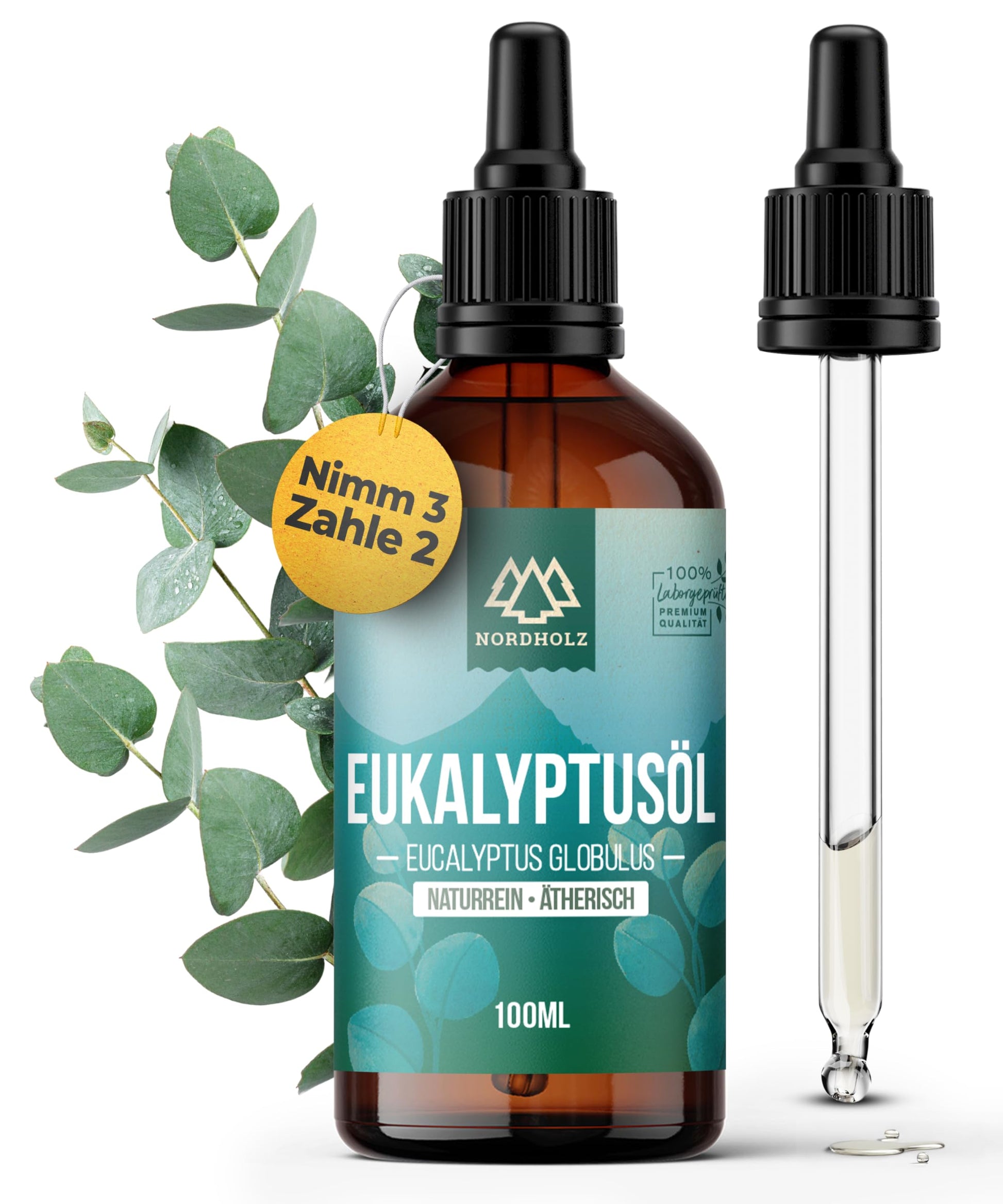 Cedarwood Oil [100% Natural] Woody & Warm - Pharmaceutical Quality Essential Cedar Oil from Gentle Distillation - Laboratory Tested - For Sauna, Diffuser & Aromatherapy