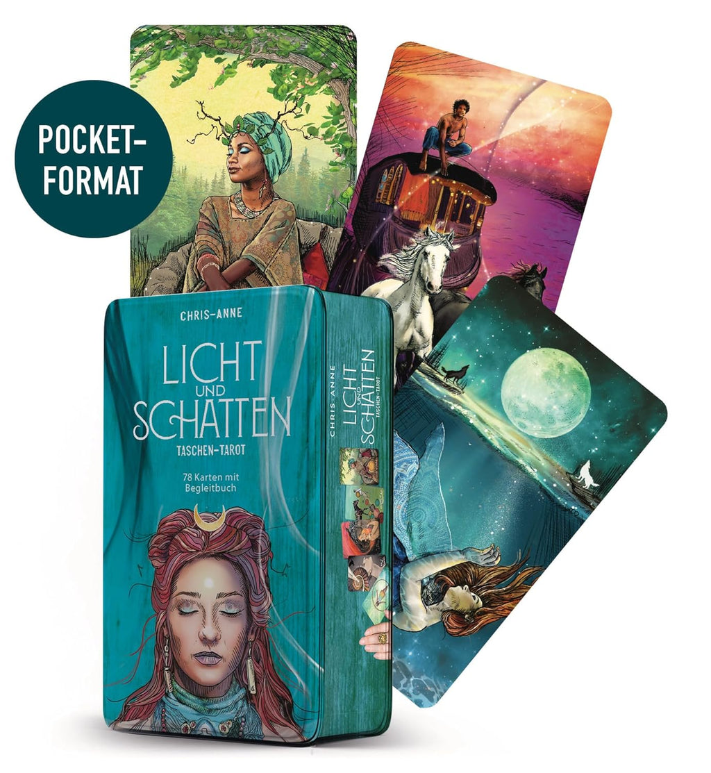 Licht und Schatten Taschen-Tarot: 78 Karten mit Begleitbuch