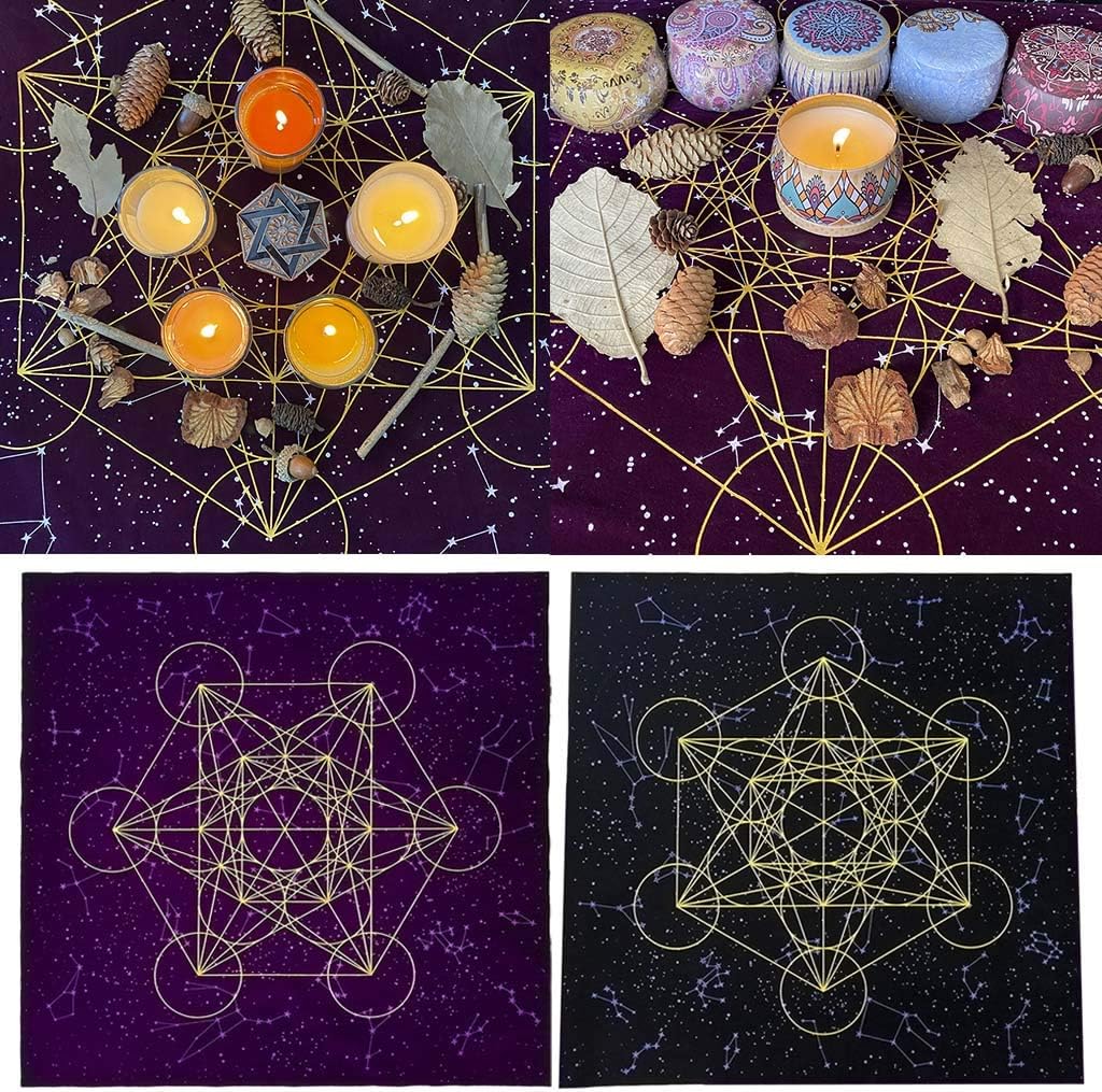 Tarot-Karte, Platzdeckchen aus Samt, Astrologie