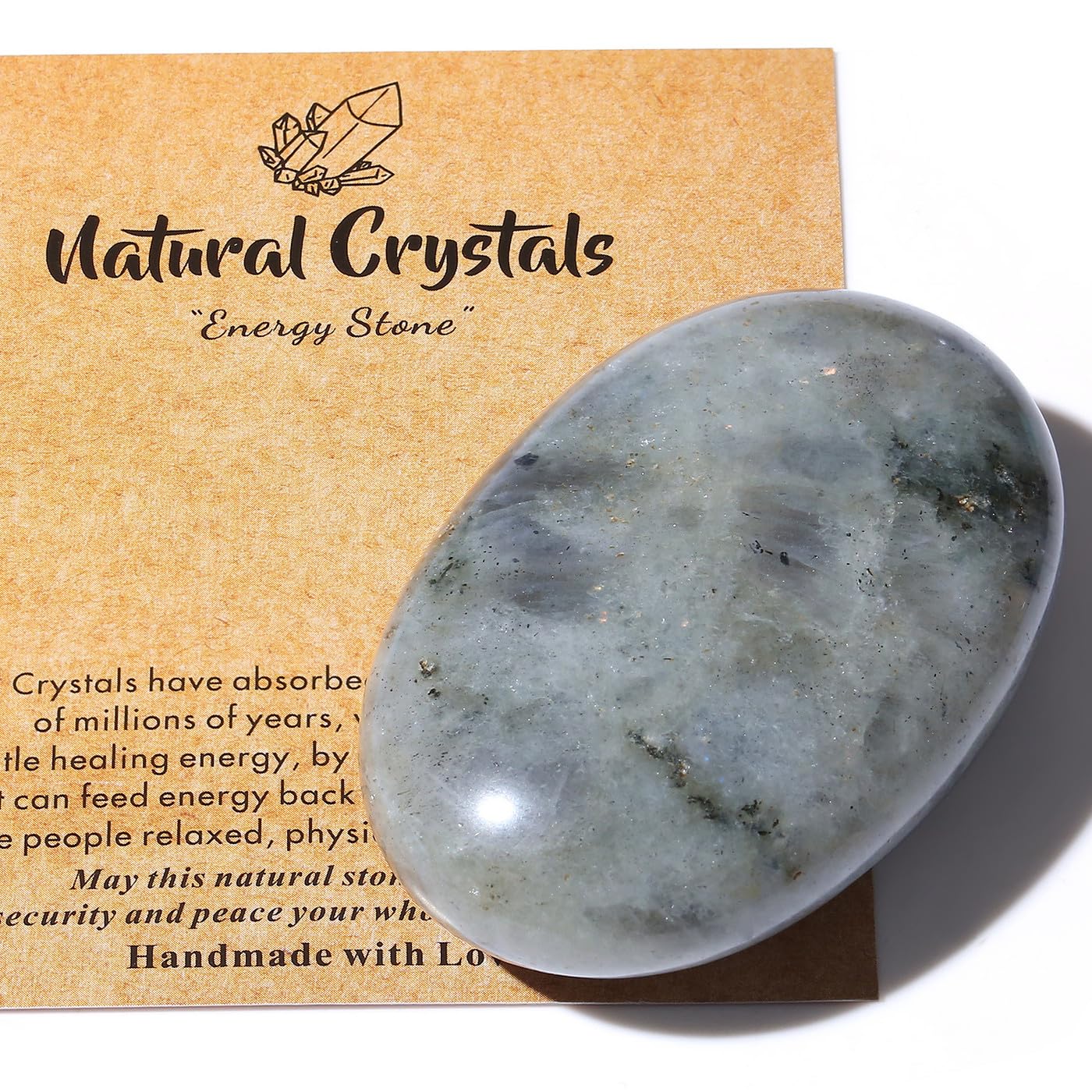 AWARDSEN 1 PCS 2.4" Amethyst Edelsteine Groß, Violett Kristall Oval Heilung Kristall für Reiki Heilung, Wiccan Lieferungen, Balancing Meditation Zubehör