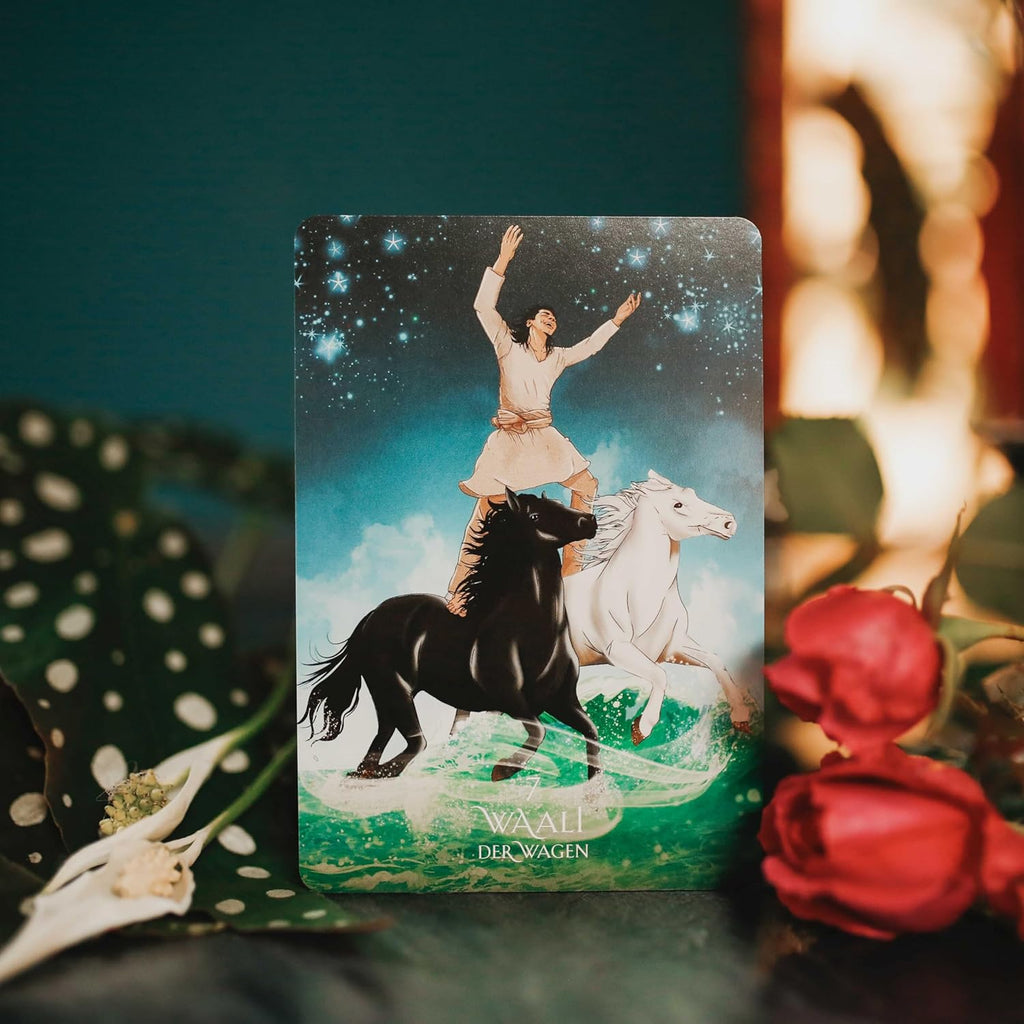 Sufi-Tarot - Der Weg des Herzens: 78 Tarotkarten mit Anleitung (Östliche Weisheit trifft westliches Tarot, Tarotdeck mit ausführlichem Booklet, Deutsch)