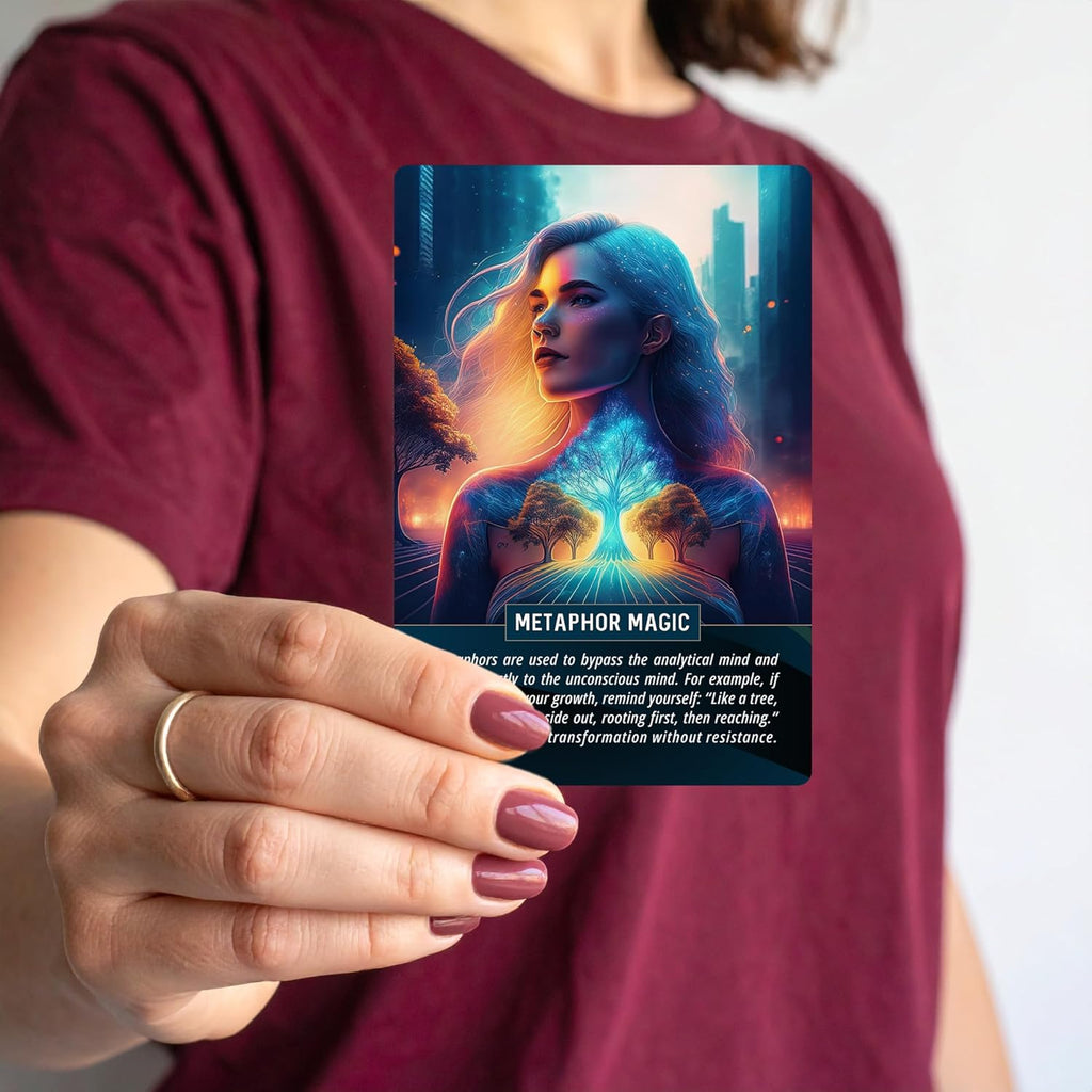 The NLP Oracle: Neurolinguistic Programming Cards for Mastering Your Reality - Deck of 70 Oracle Cards by River Aether - The Essential NLP Toolbox for Beginners to Experienced NLP Practitioners
