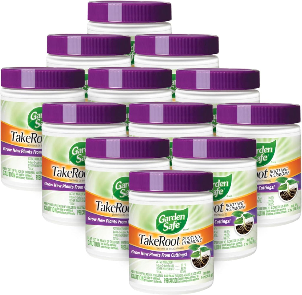 Garden Safe Wurzelwurzelhormon, fördert die Wurzelbildung, wächst Neue Pflanzen aus Stecklingen, (12er-Pack) 57 ml