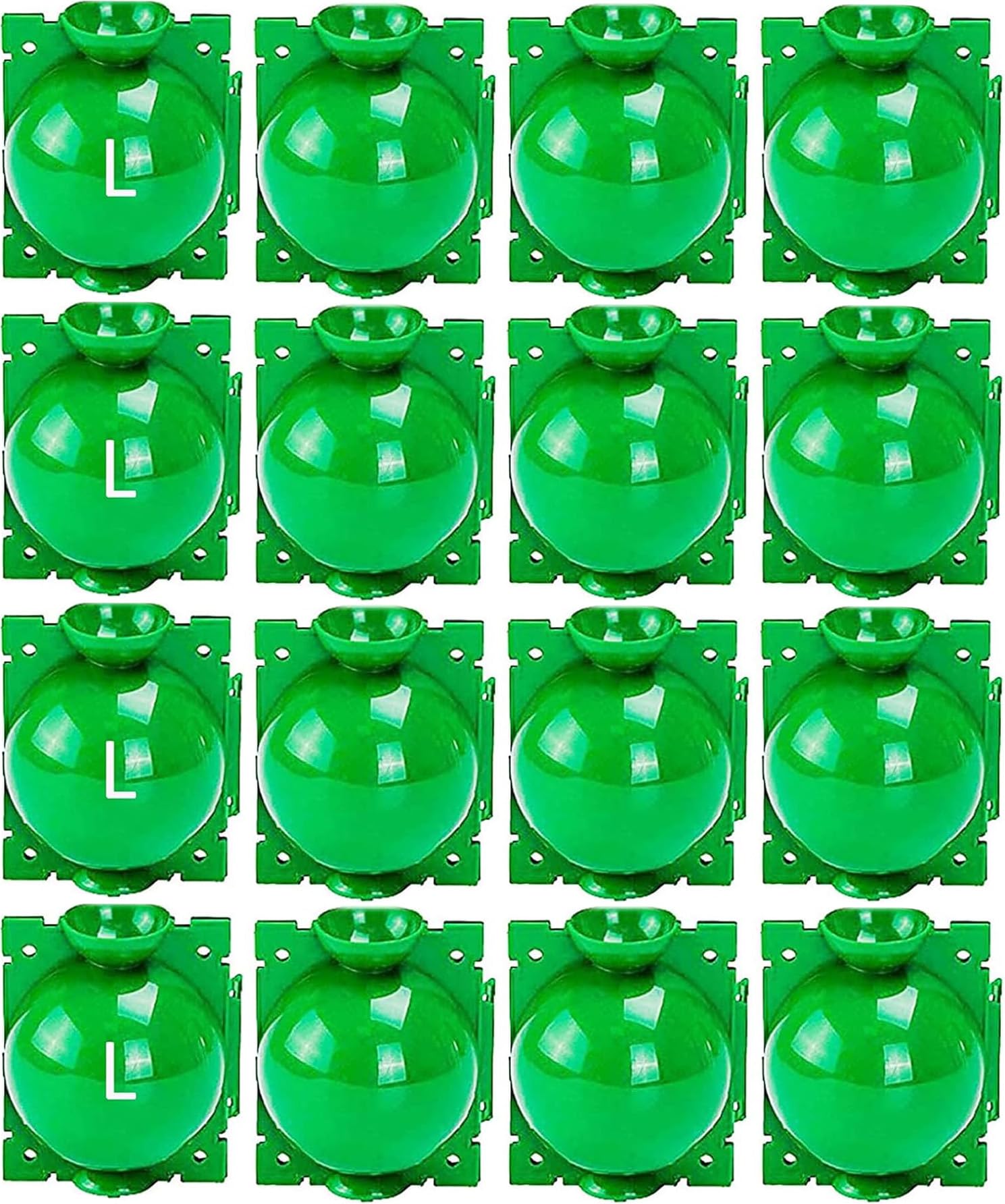 20 Stücke Pflanzenwurzelbox, Pflanzenwurzelgerät Wiederverwendbares Pflanzenwurzelgerät Hochdruck-Vermehrungsball für Bäume Blumen Garten Boden Veredelungsbox, Schwarz-Mittel