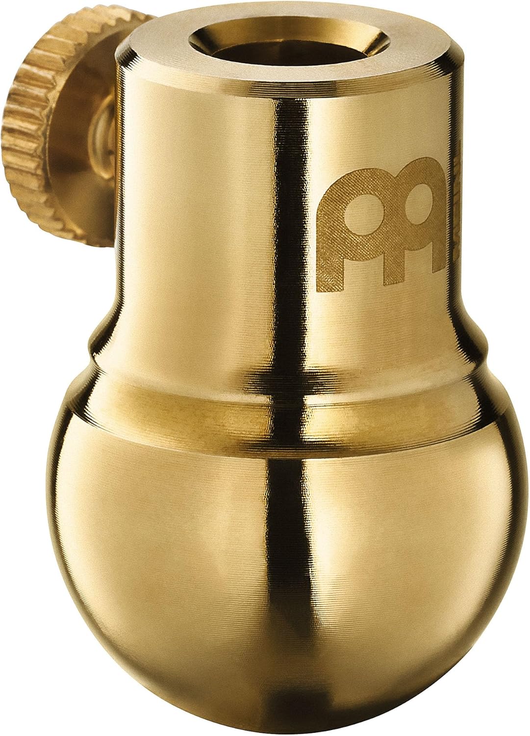 Sonic Energy Tuning Fork Attachment - Ball Base 46g - Made of ECOBRASS Gold - 20mm Attachment Surface - For Therapy and Massage (VF-RS)