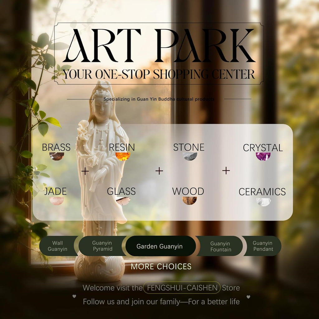 Guan Yin Statue, Quan Yin, Kwan Yin im Wind, Kuan Yin Buddha-Statue, Zen, meditierende Statue, Göttin der Göttin der Gnade und des Mitgefühls im Wind, Yoga, spirituelle Feng Shui-Dekoration