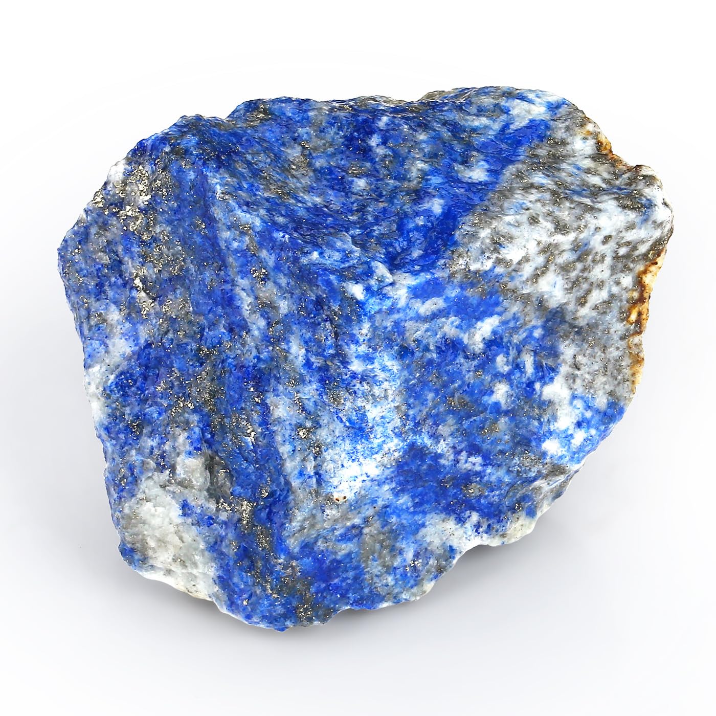 XIANNVXI Tigerauge Große Rohstein Kristalle Tigerauge Stein Echt Premium Wasserstein Naturstein 4.5–5.5 cm,1PC