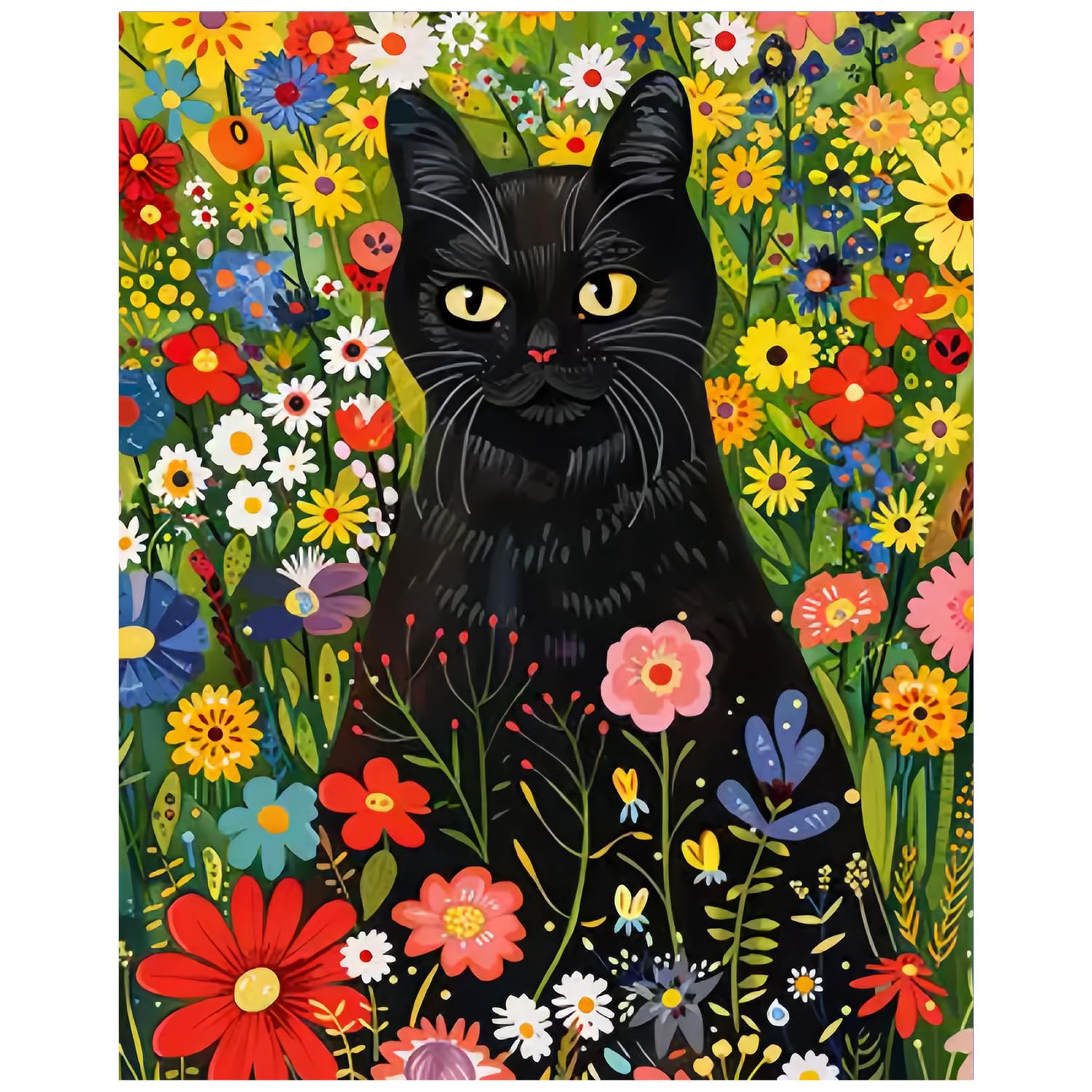 xcemhil Paint by Numbers Kit for Adults Eye, Paint by Number Eye and Lotus, Paint by Numbers Kits for Adults Beginner for Gift and Home Wall Decor 16x20 Inch