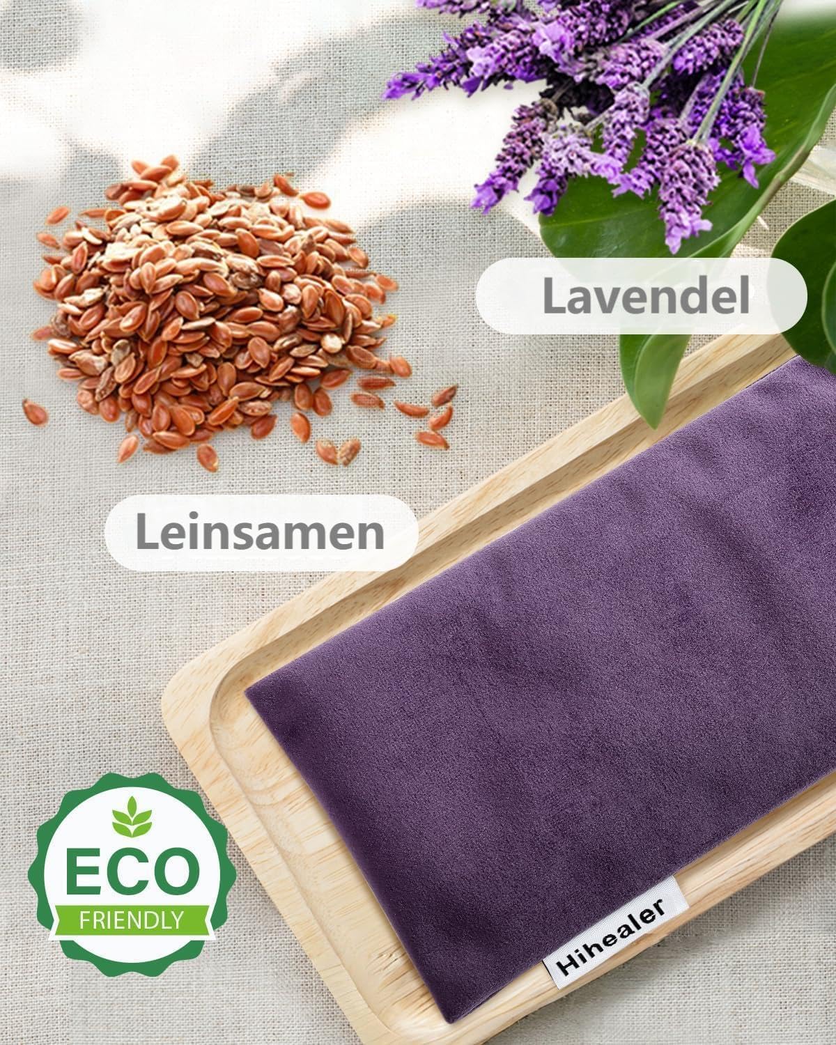 Hihealer 2er / 4er-Pack Augenmaske Gewichts-Augenmaske mit Lavendel-Aromatherapie für Schlaf, Yoga, Meditation und Selbstpflege, entspannende Accessoires Weihnachtsgeschenke für Frauen Mütter