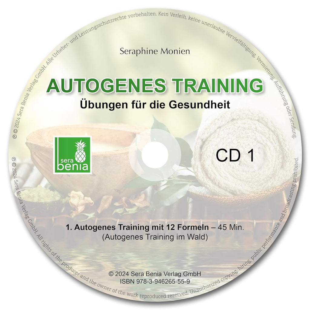 Autogenes Training | Übungen für die Gesundheit | 2 CDs | 3 Entspannungsübungen mit Entspannungsmusik {Tiefenentspannung, vegetatives Nervensystem beruhigen, Stressabbau, Konzentration steigern}