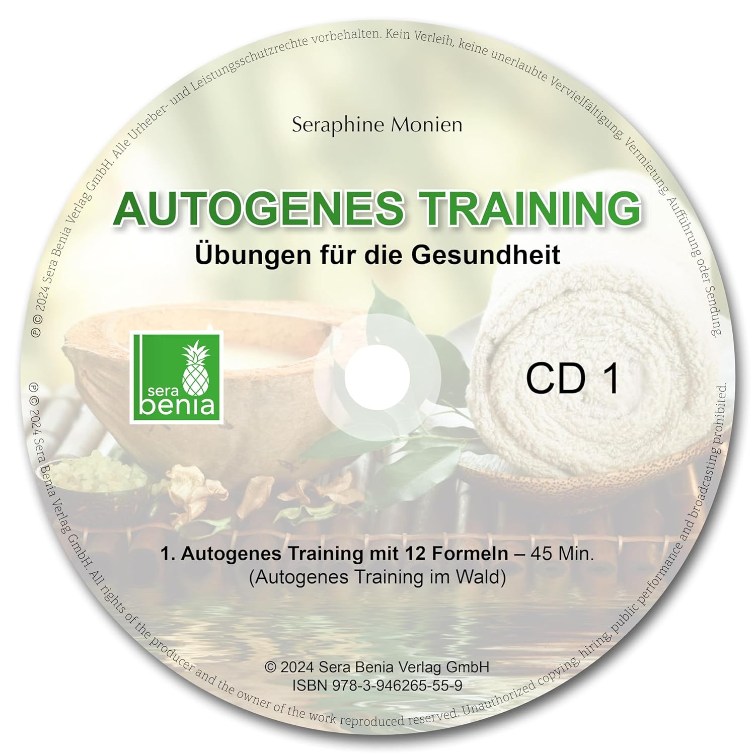 Autogenes Training | Übungen für die Gesundheit | 2 CDs | 3 Entspannungsübungen mit Entspannungsmusik {Tiefenentspannung, vegetatives Nervensystem beruhigen, Stressabbau, Konzentration steigern}