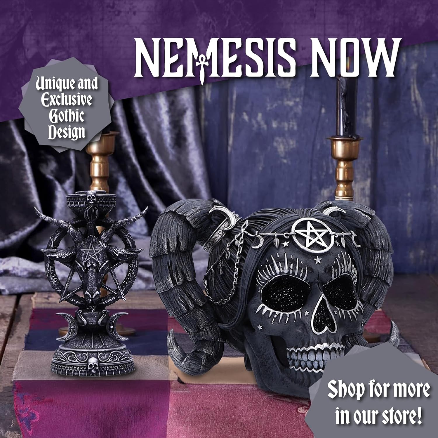 Nemesis Now Baphomet Antiquity None Statue Standard