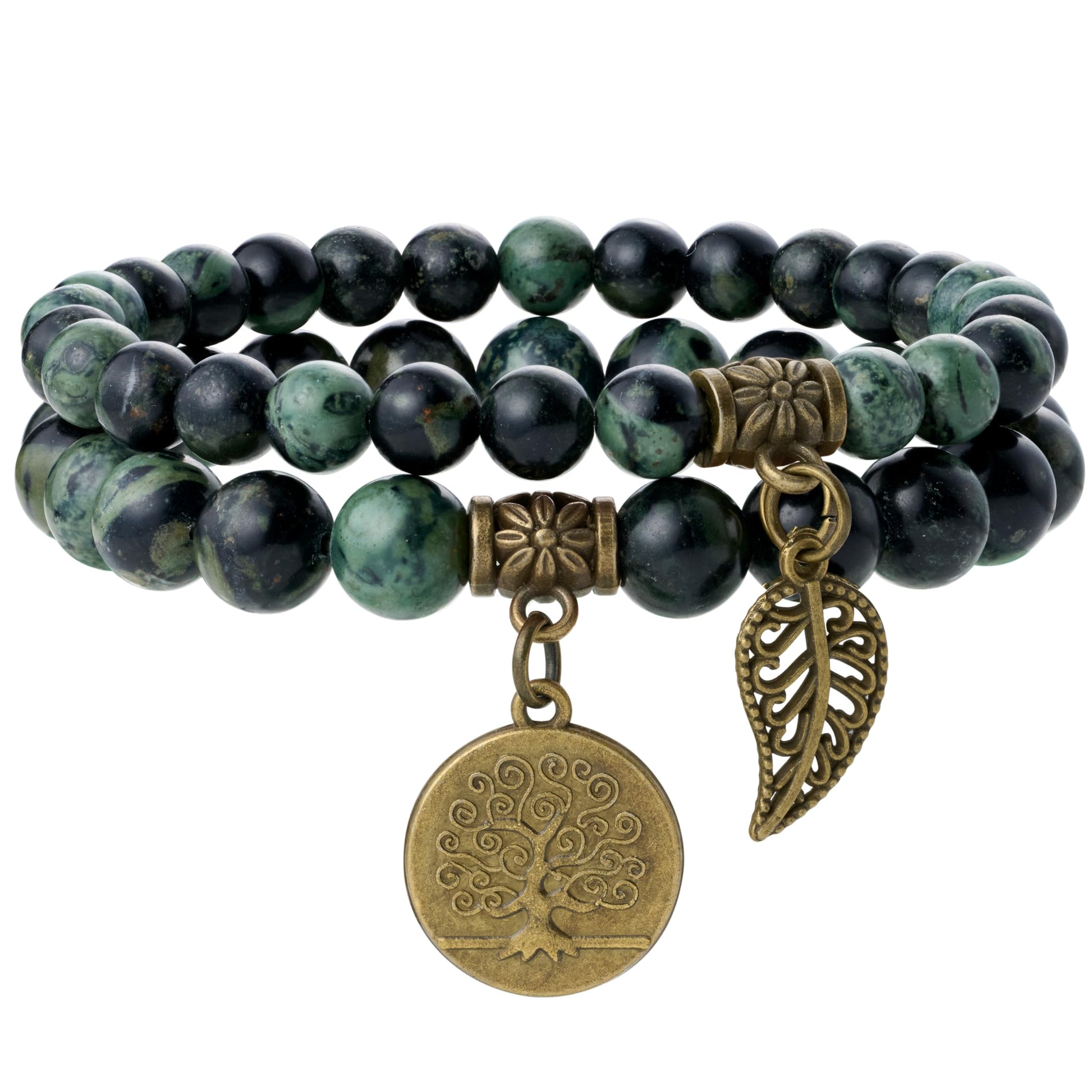 Farfume Chakra Armband Echte Steine, Echte Steine-Edelsteine Armband fur Damen