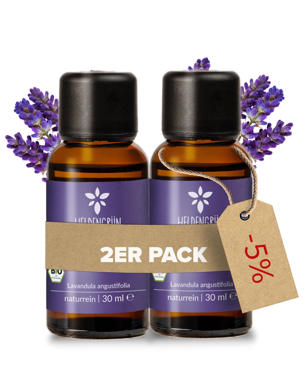 Heldengrün® BIO Orangenöl [100% NATURREIN] Kaltgepresst aus echten Orangen - Orangenöl zum Verzehr - Ätherisches Öl - Duftöl Orange Oil