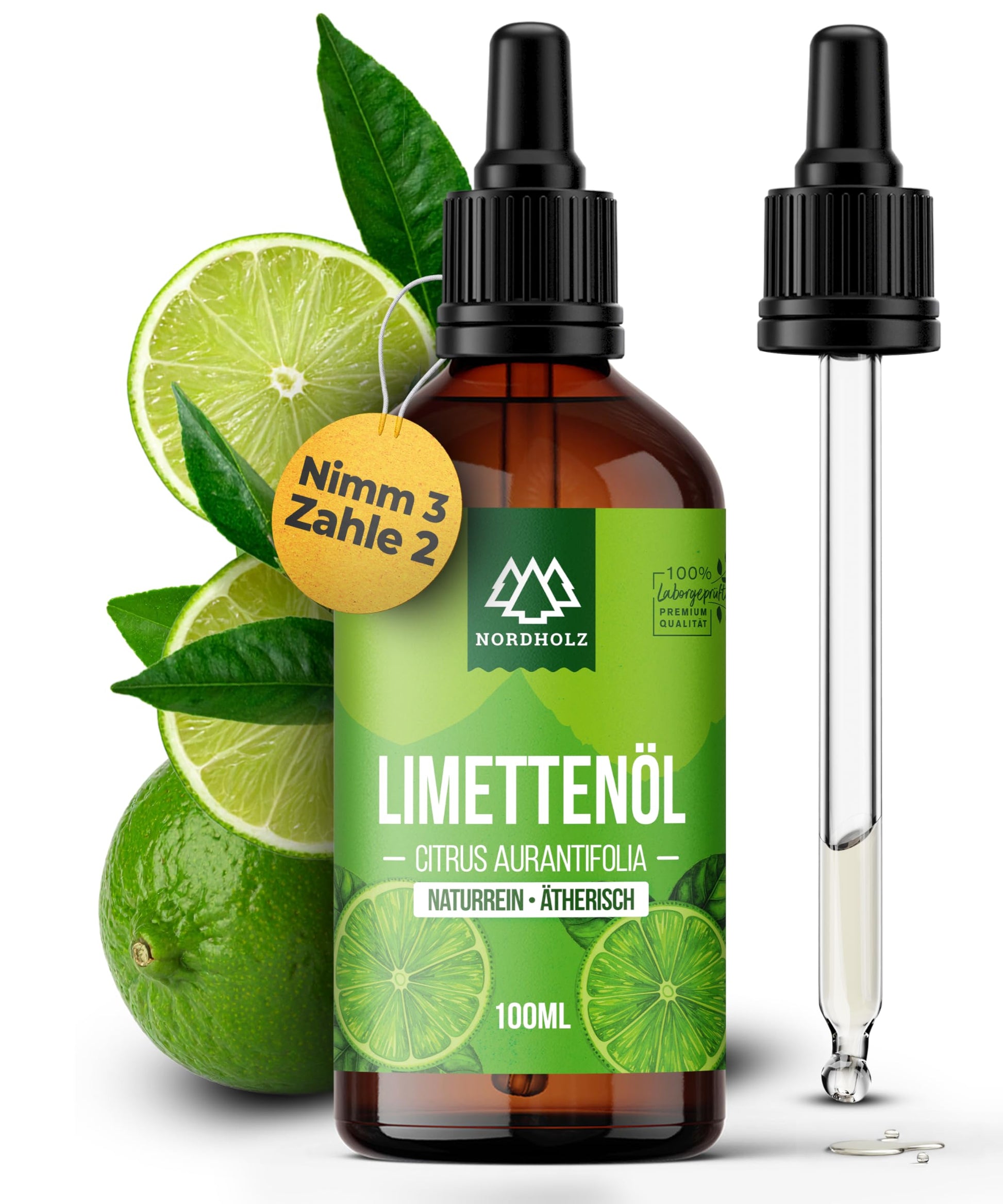 Mountain Pine Oil [100% Natural] - Pharmaceutical Quality Essential Oil from Steam Distillation - Vegan, Laboratory Tested - For Sauna, Diffuser & Aromatherapy