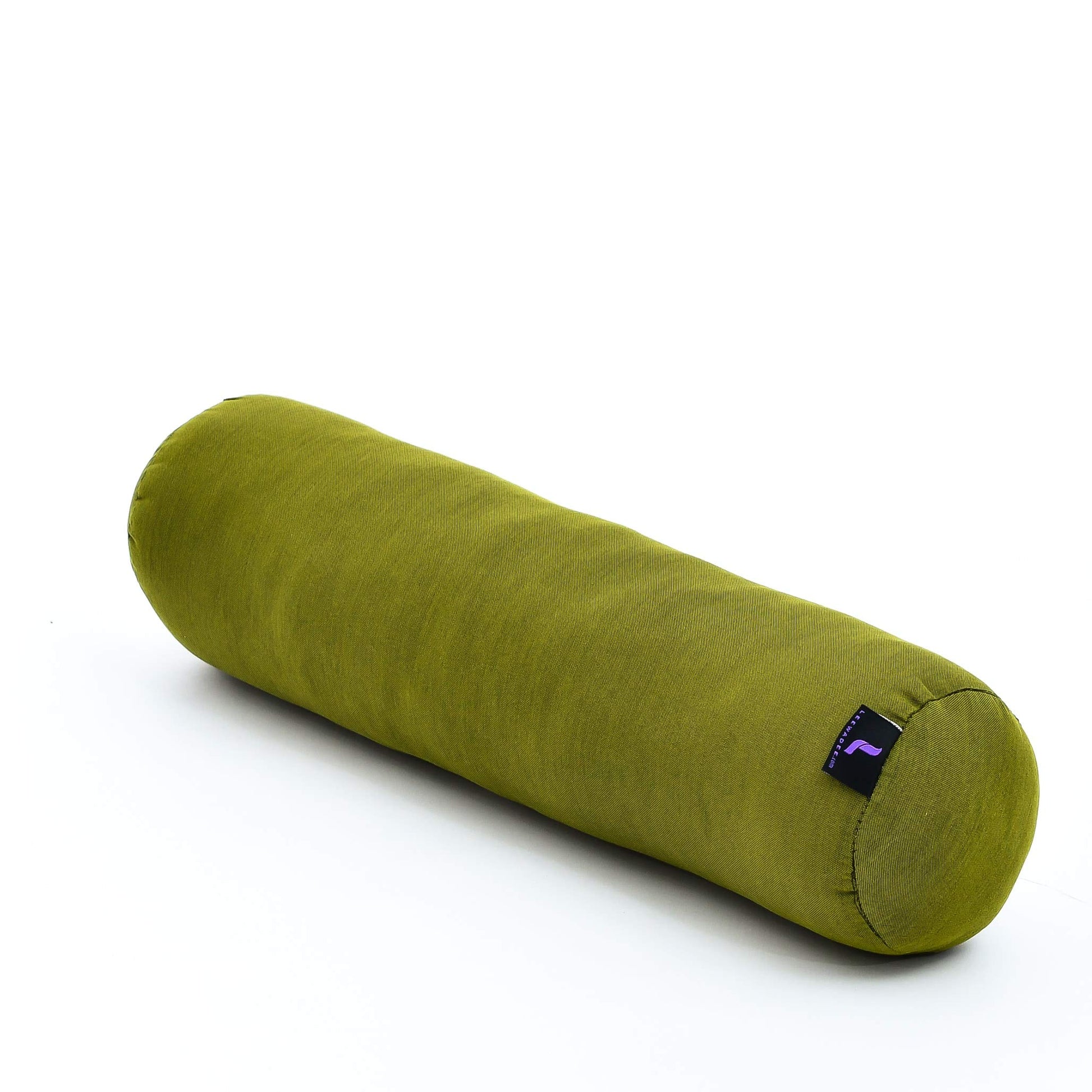Leewadee Pilatesrolle Yoga Bolster Yogakissen Ökologisches Naturprodukt, Kapok