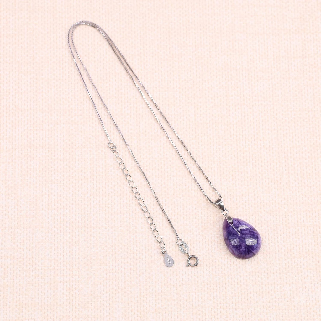 Coai Women's 925 Necklace with Angel’s Teardrops Pendant