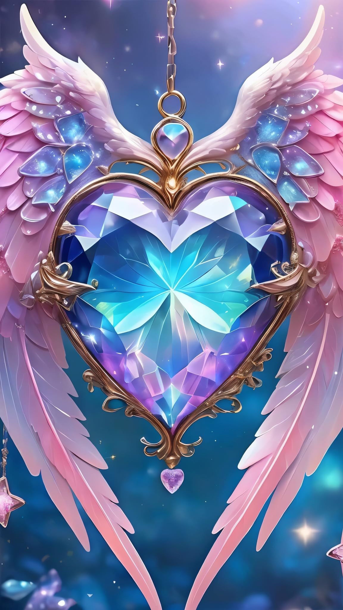 ARTGOTO Extra Large Diamond Painting Kit for Adults Guardian Angel B
