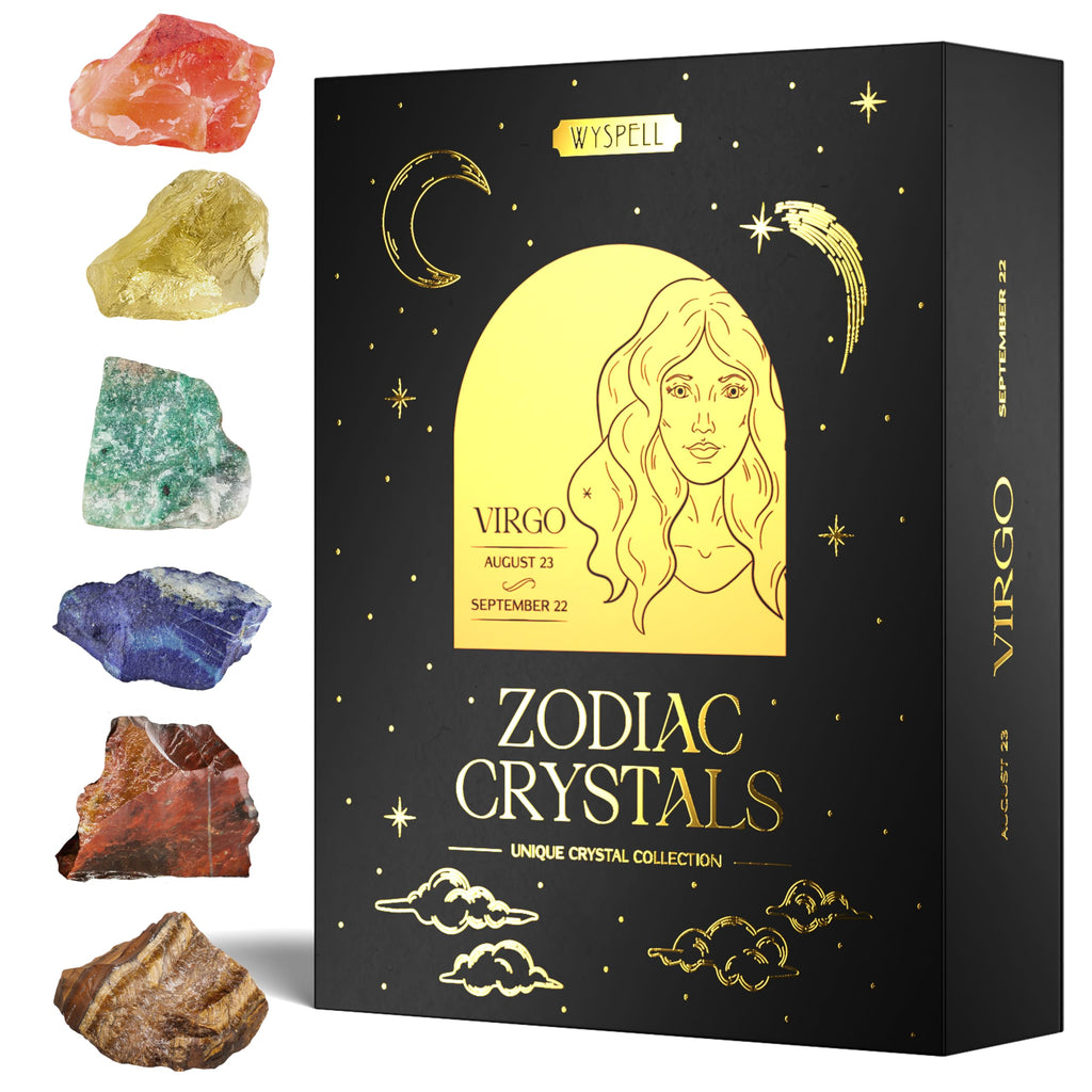 Bulk Crystals and Healing Stones 50 PCS - Real Mini Crystals for Spell Jars | Natural Crystals & Selenite Stick - Healing Crystal Set for Witchcraft Supplies - Beginners Set - Perfect Spiritual Gift