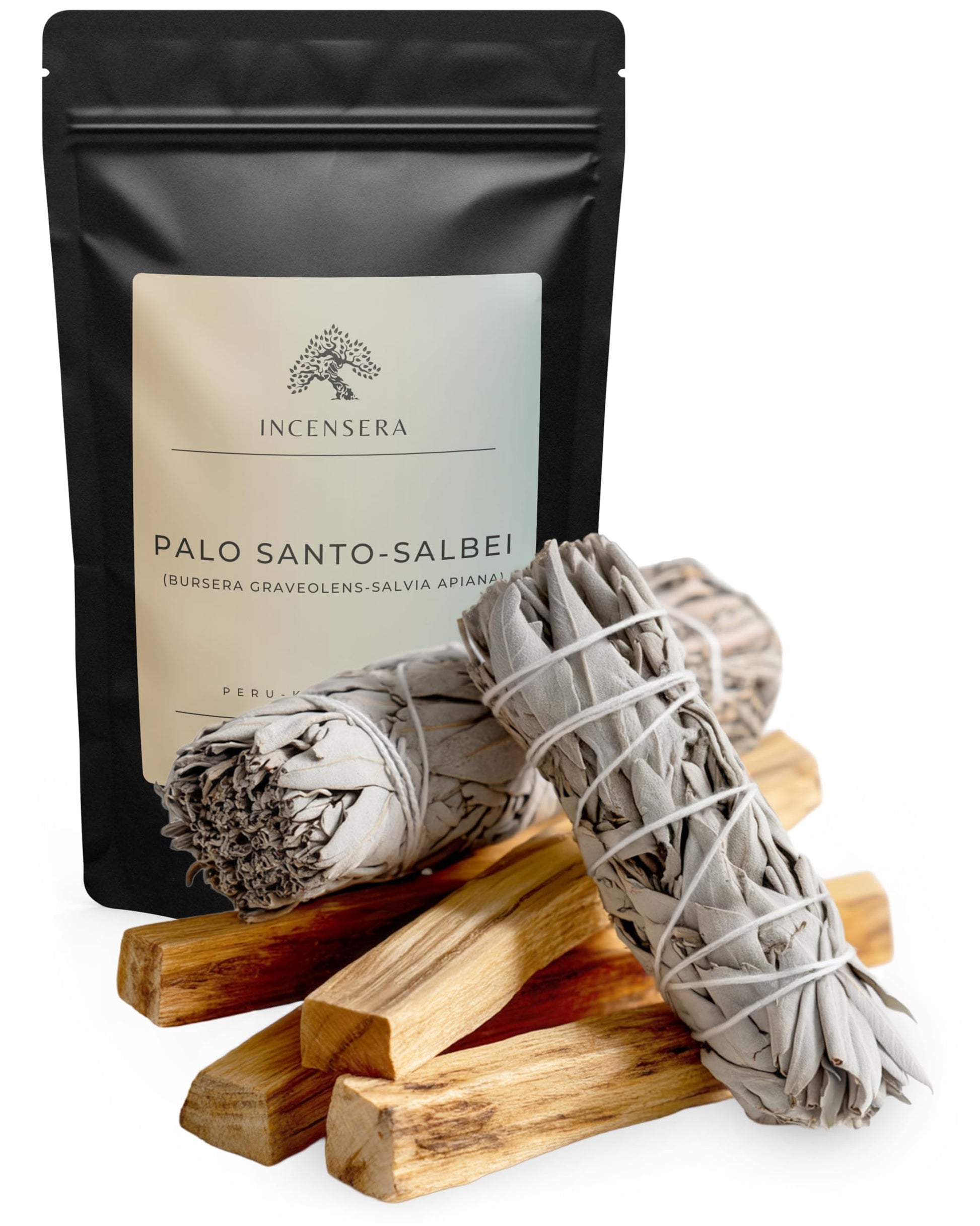 Palo Santo Incense Wood - 8 Scented Wood Sticks 10 cm for Home Smoking, Natural Sacred Wood from Sustainable Harvest, Aromatherapy