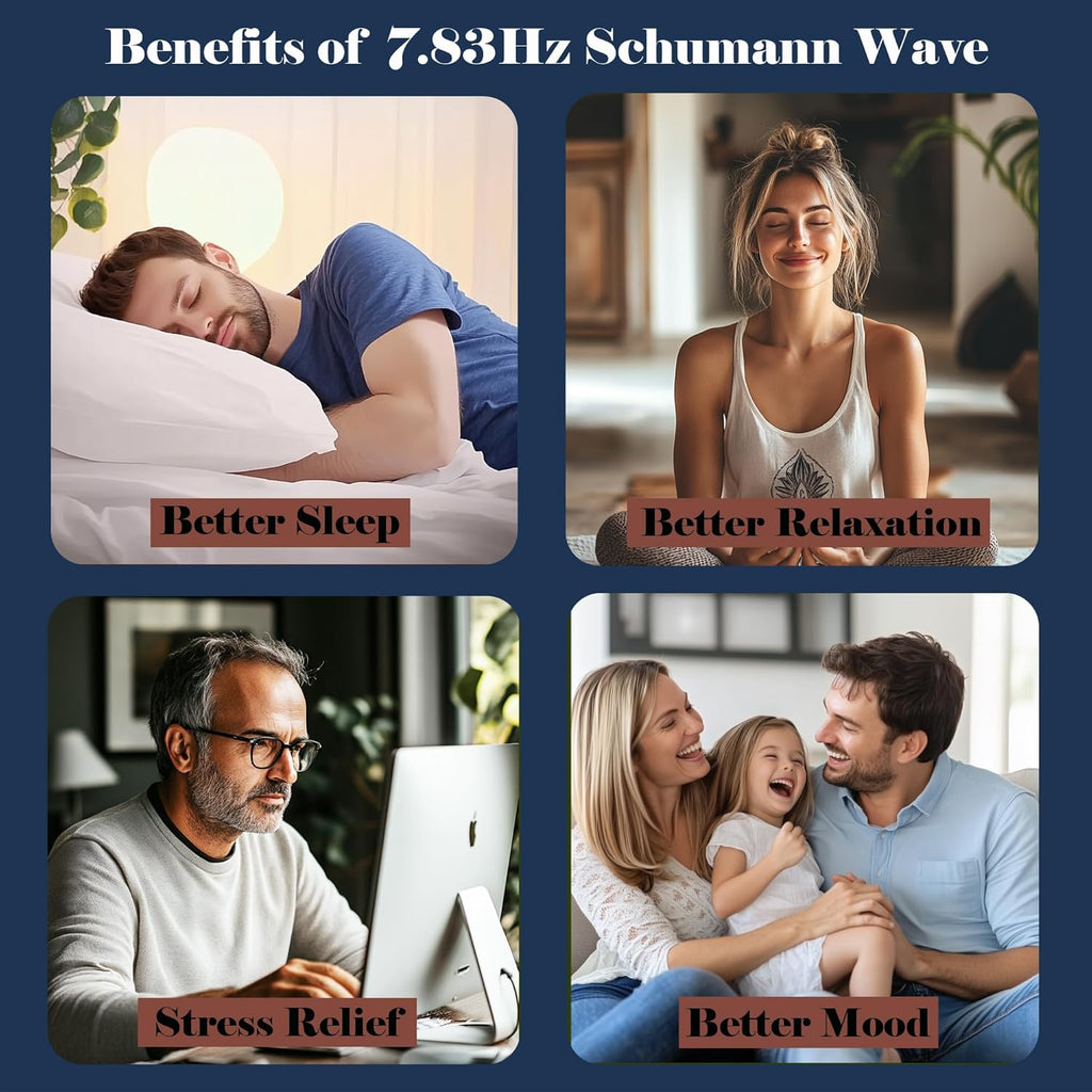 Adjustable Frequency Generator for Healing (0.01Hz-299kHz), 7.83Hz Schumann Resonance Generator, Sine Wave Frequency Healing Device for Improving Sleep & Meditation, USB Powered
