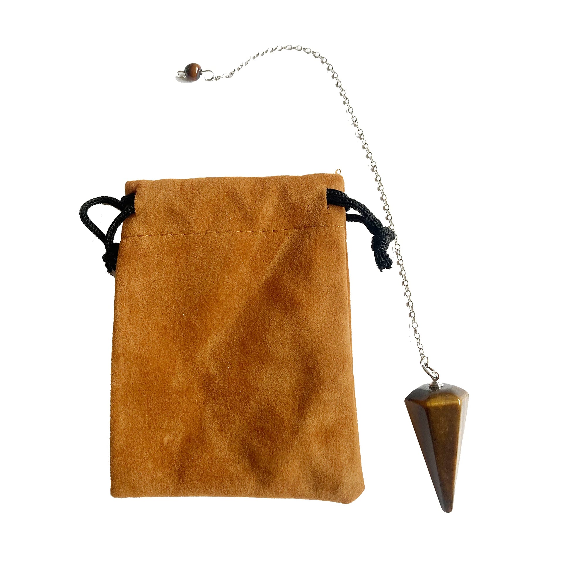 Natural Stone Jasper Kambaba Crystal Pendulum Hexagonal Vintage for Radiesthesia Chakra Pendulum Reiki Fortune Telling (Jasper Kambaba)