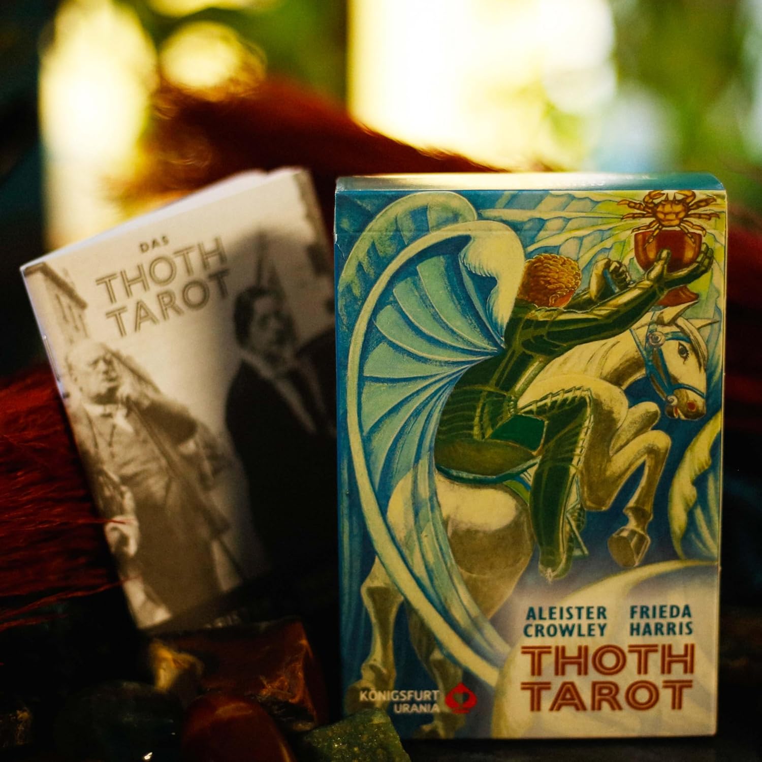Aleister Crowley Thoth Tarot Standard DE: 78 Karten mit Anleitung (Original-Farben!)