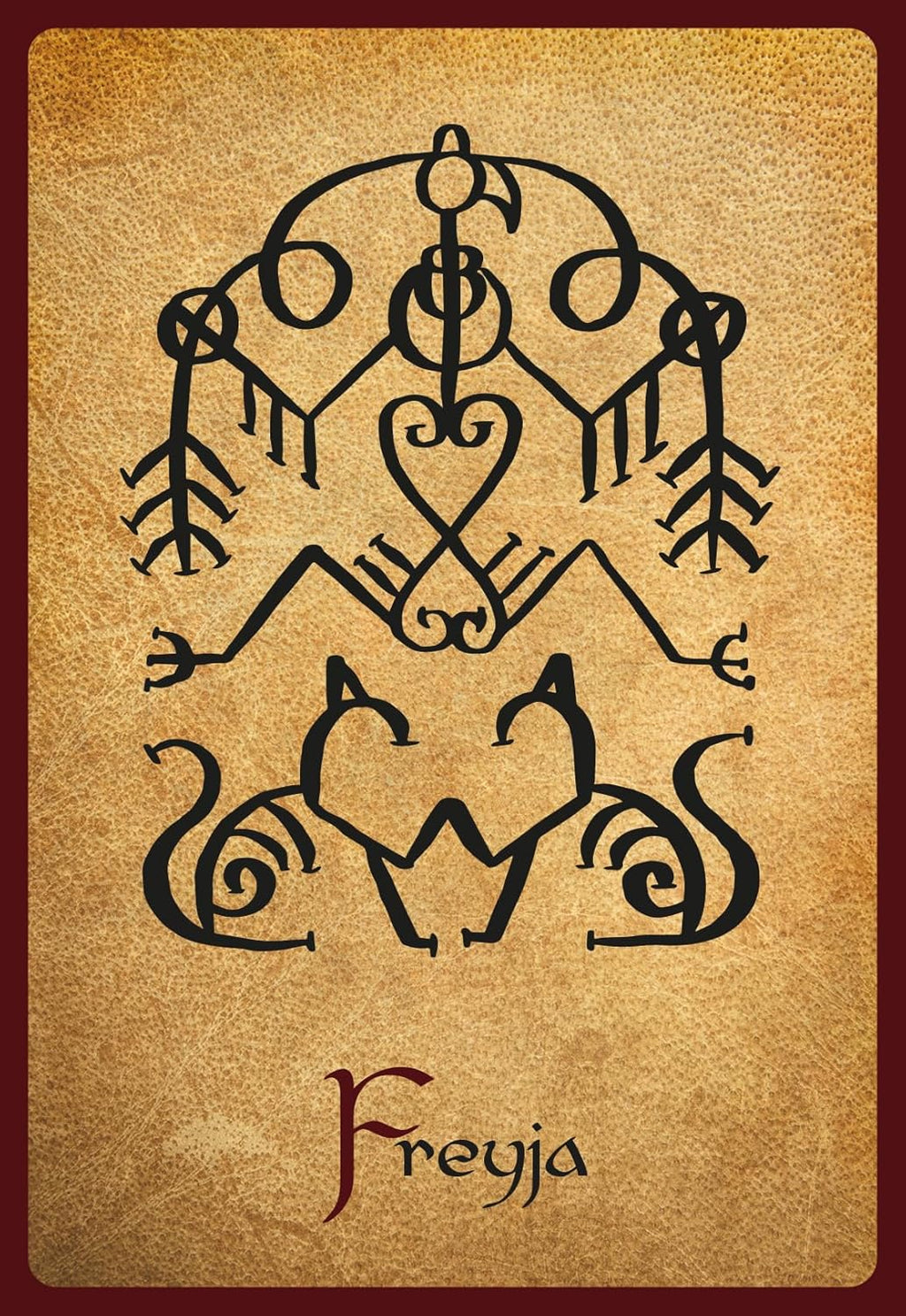 Magie des Nordens - Tauche in die Ursprünge der nordischen Spiritualität ein: 49 Orakelkarten und 160-seitiges Booklet