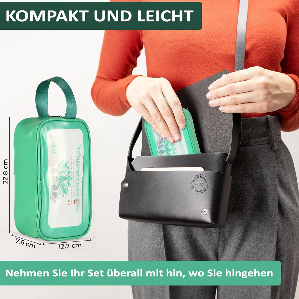 Schröpfgläser mit Vakuumpumpe Schröpfen Schröpfglas 12 Stück Uplife