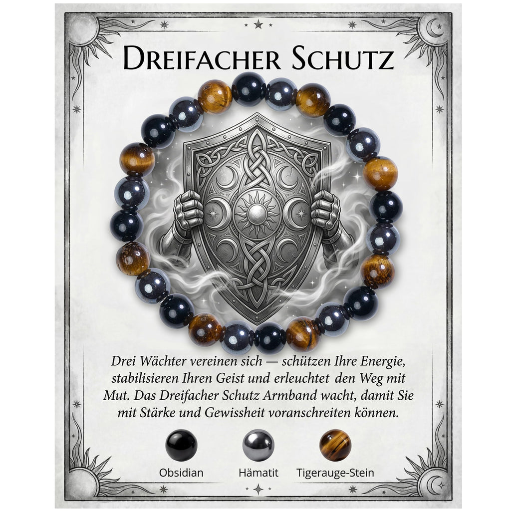 Bivei Armband Stärkendes Kristall Heilungsarmband 8MM - Dehnbares Elastischer Perlenarmband für Damen & Herren als Geschen