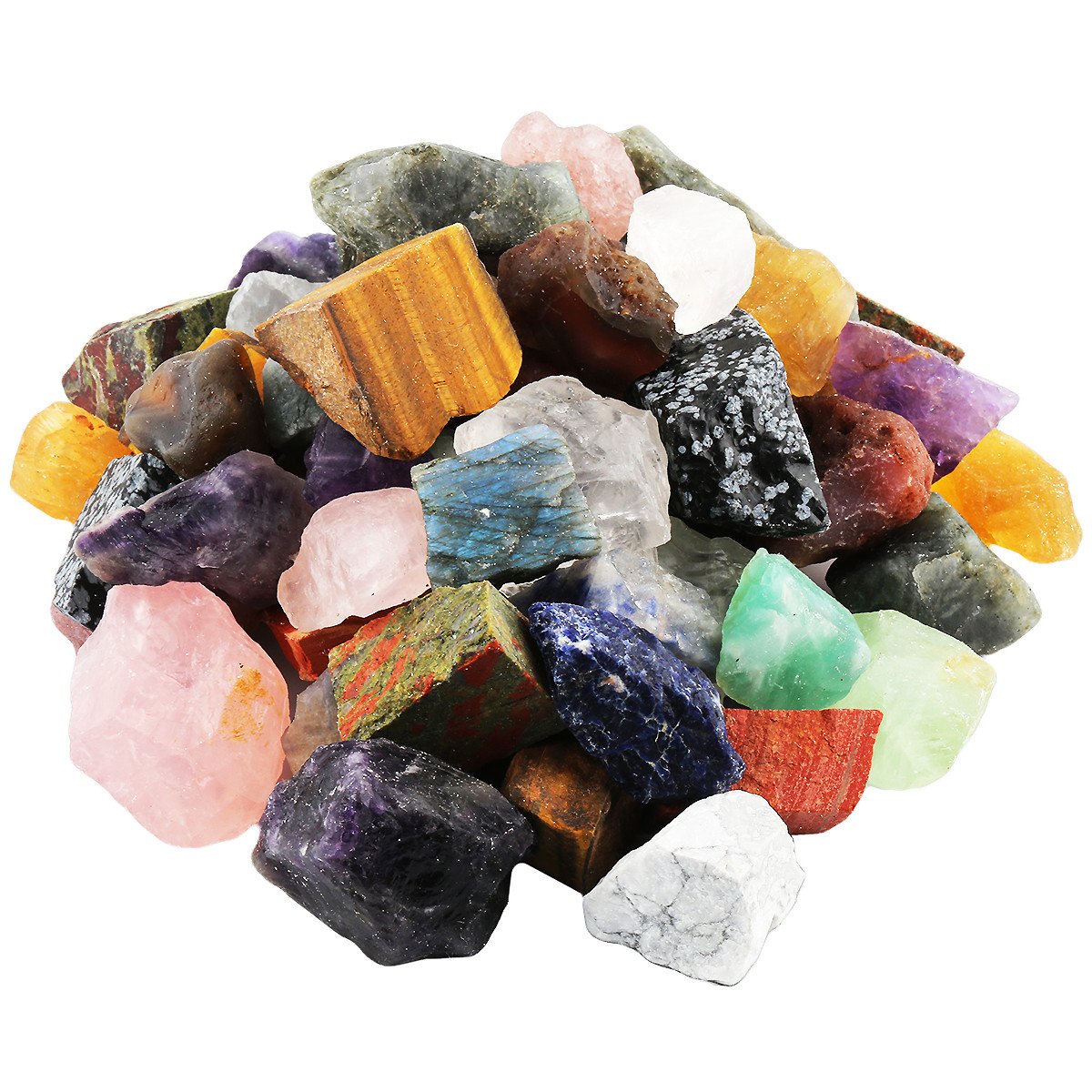 mookaitedecor 460g Pyrit Rohsteine Edelsteine Natürliche Kristalle Steine für Aquarium Dekoration Wicca & Reiki Heilsteine