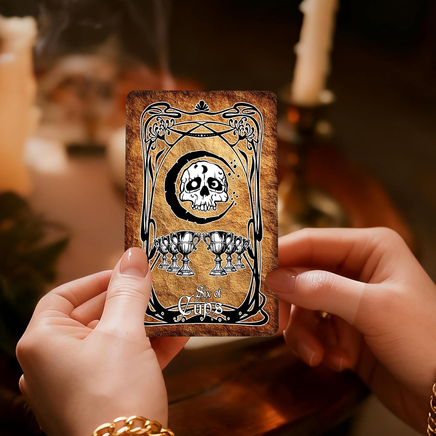 Gothic Tarot Deck, Major and Minor Arcana, Vintage Black and White Art, Tarot Cards with Guidebook, Tarot for Beginners and Experienced Readers, Divination, and Spiritual Divination Tool