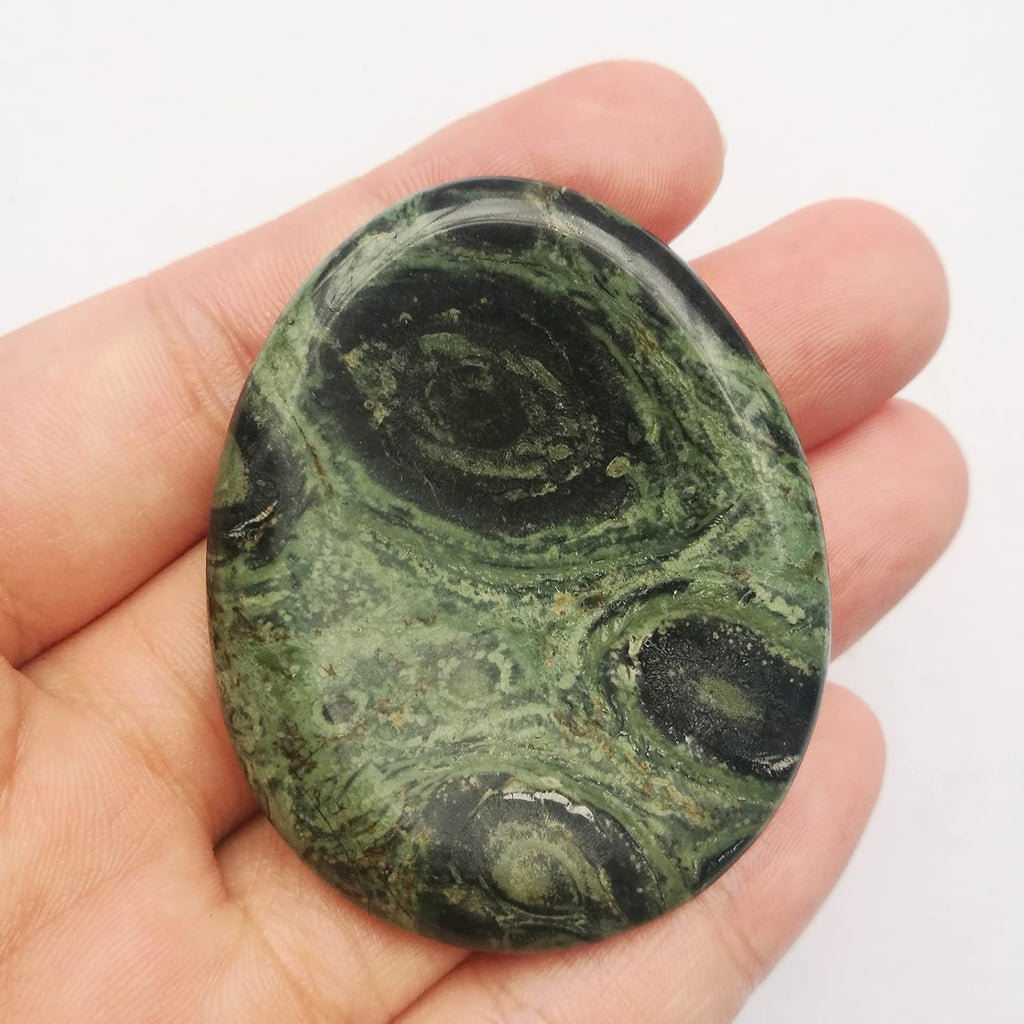 Natural Kambaba Jasper Water Drops Chakra Thumb Worry Stone Stress Relax Healing Reiki Crystal Bags Palm Stones