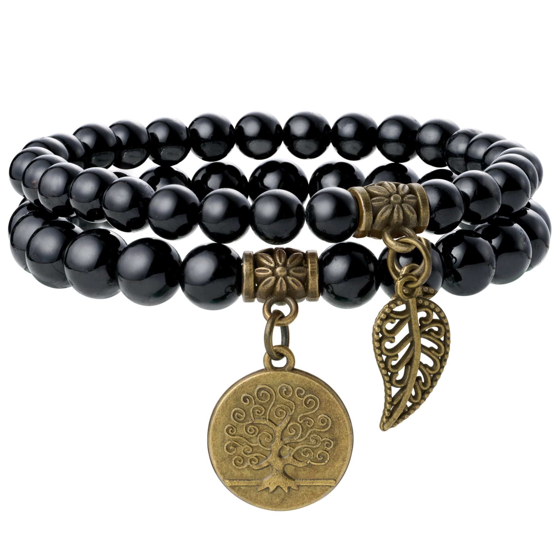 Farfume Chakra Armband Echte Steine, Echte Steine-Edelsteine Armband fur Damen