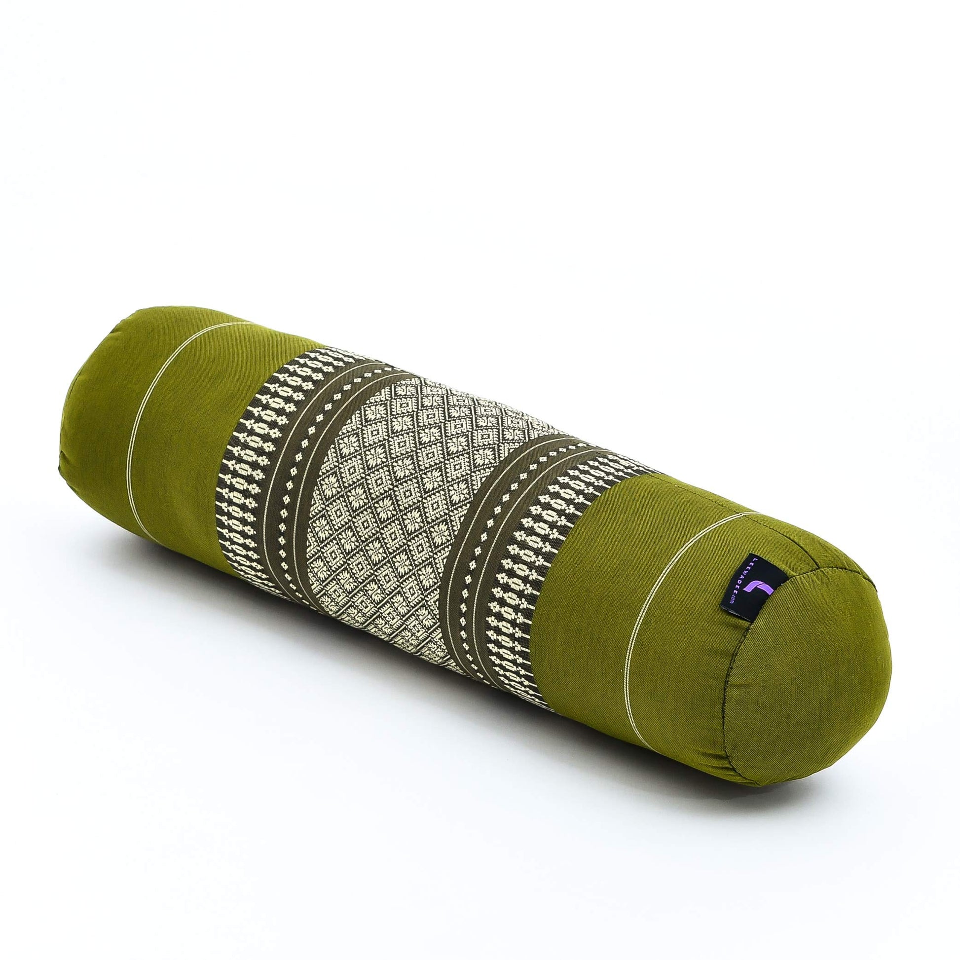 Leewadee Pilatesrolle Yoga Bolster Yogakissen Ökologisches Naturprodukt, Kapok