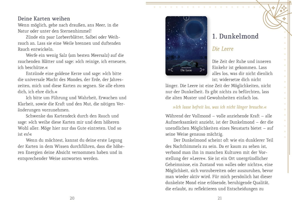 Queen of the Moon Orakel: Die Energie des Mondes zeigt dir den Weg - 44 Karten und Begleitbuch