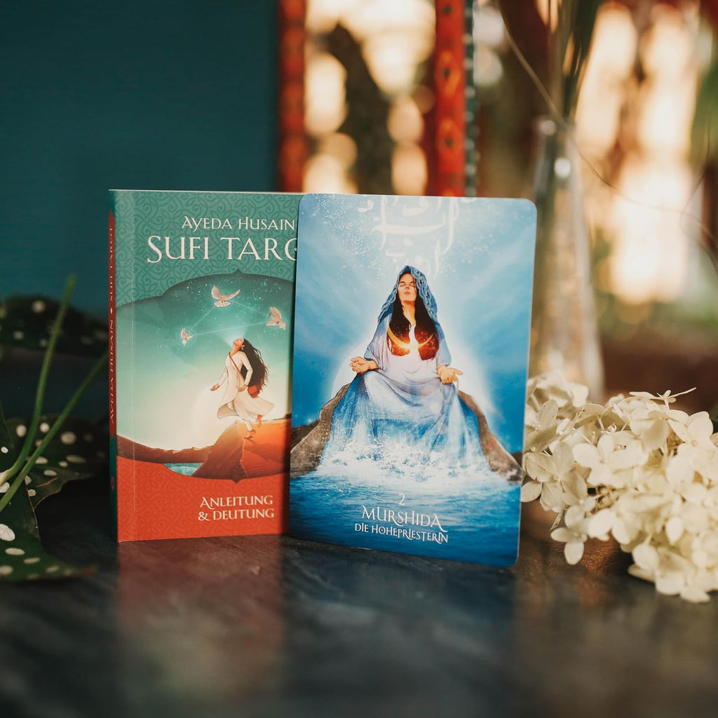 Sufi-Tarot - Der Weg des Herzens: 78 Tarotkarten mit Anleitung (Östliche Weisheit trifft westliches Tarot, Tarotdeck mit ausführlichem Booklet, Deutsch)