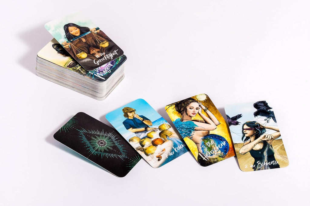 Licht und Schatten Taschen-Tarot: 78 Karten mit Begleitbuch